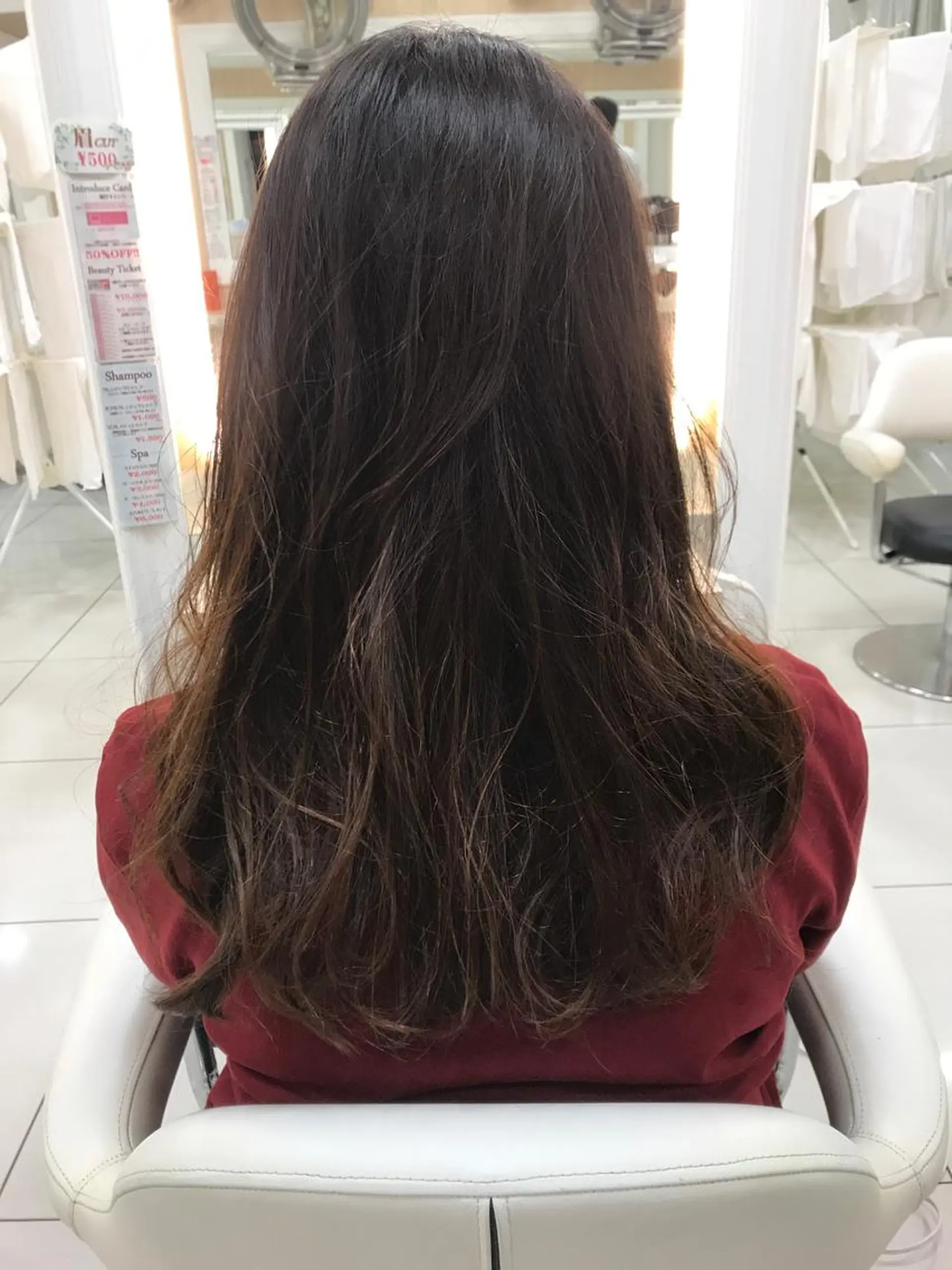 ロング 大澤 碧のヘアスタイル