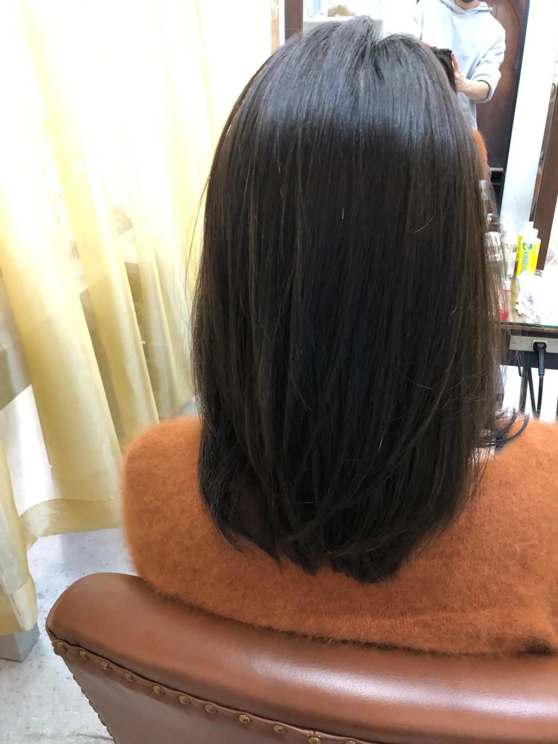 ミディアム レイヤーカット カット ヘアカラー トリートメント [仙台髪質改善]小原 弘之のヘアスタイル