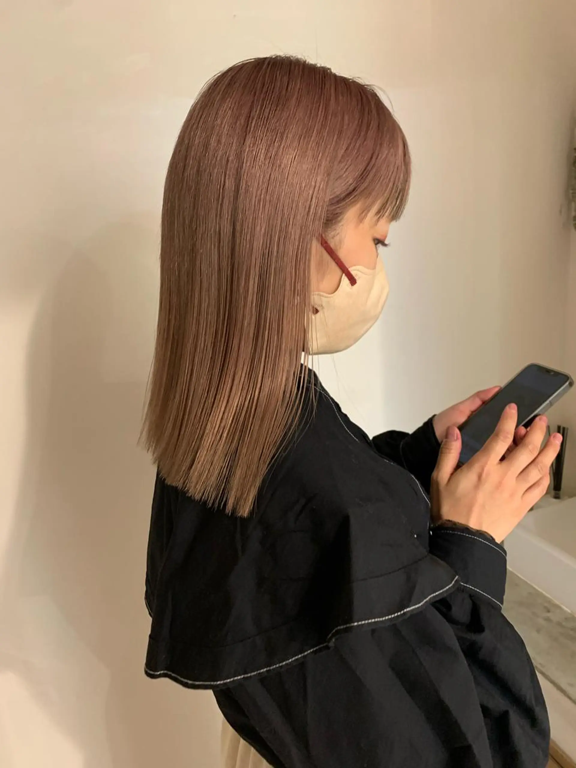 カラー ALLYS 渋谷店所属・最高級の艶のある カラーmei🎨のヘアスタイル