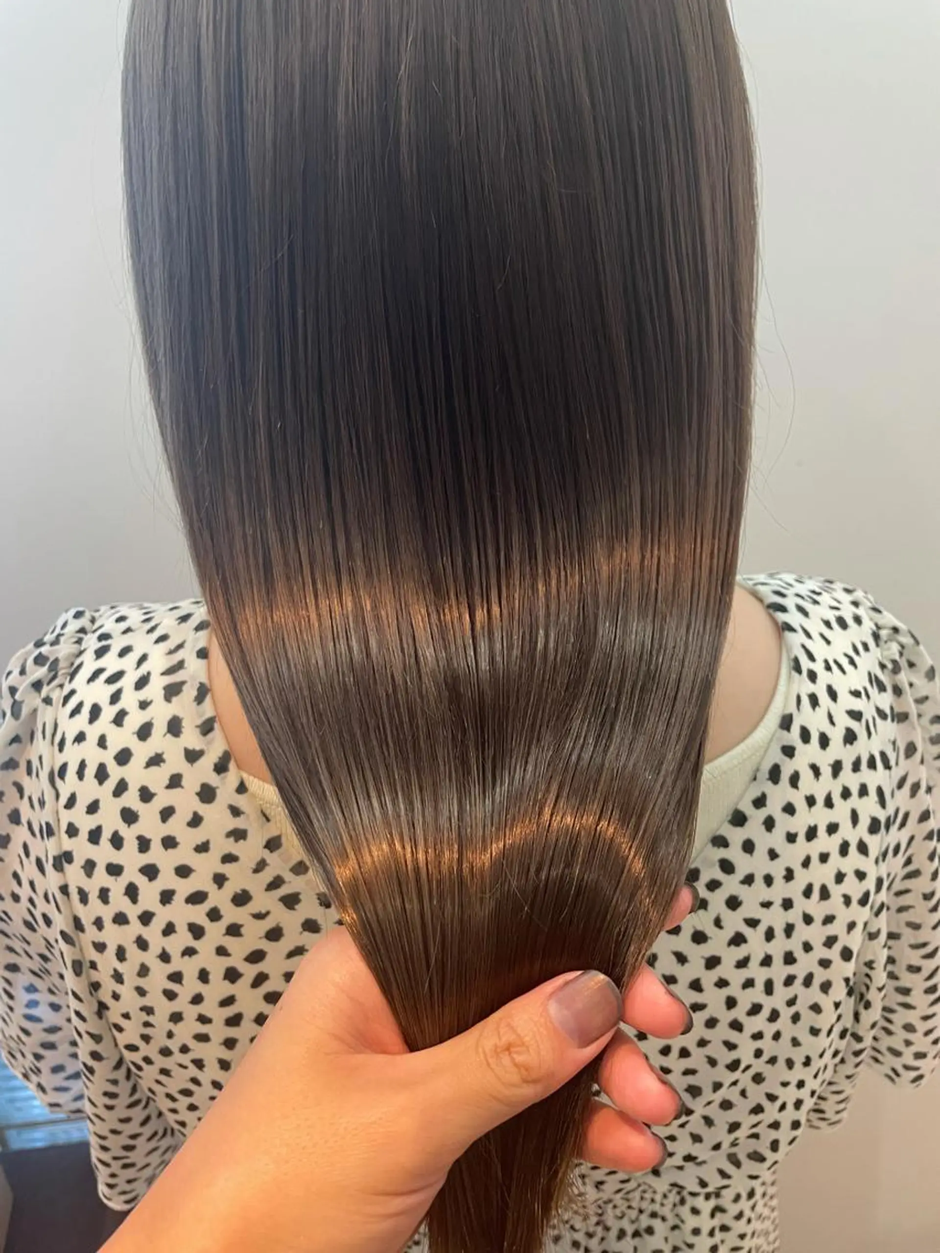 セミロング カラー 髪質改善 トリートメント One By The Ect所属・ショート/脱白髪染め ☆宇﨑悠実のヘアスタイル