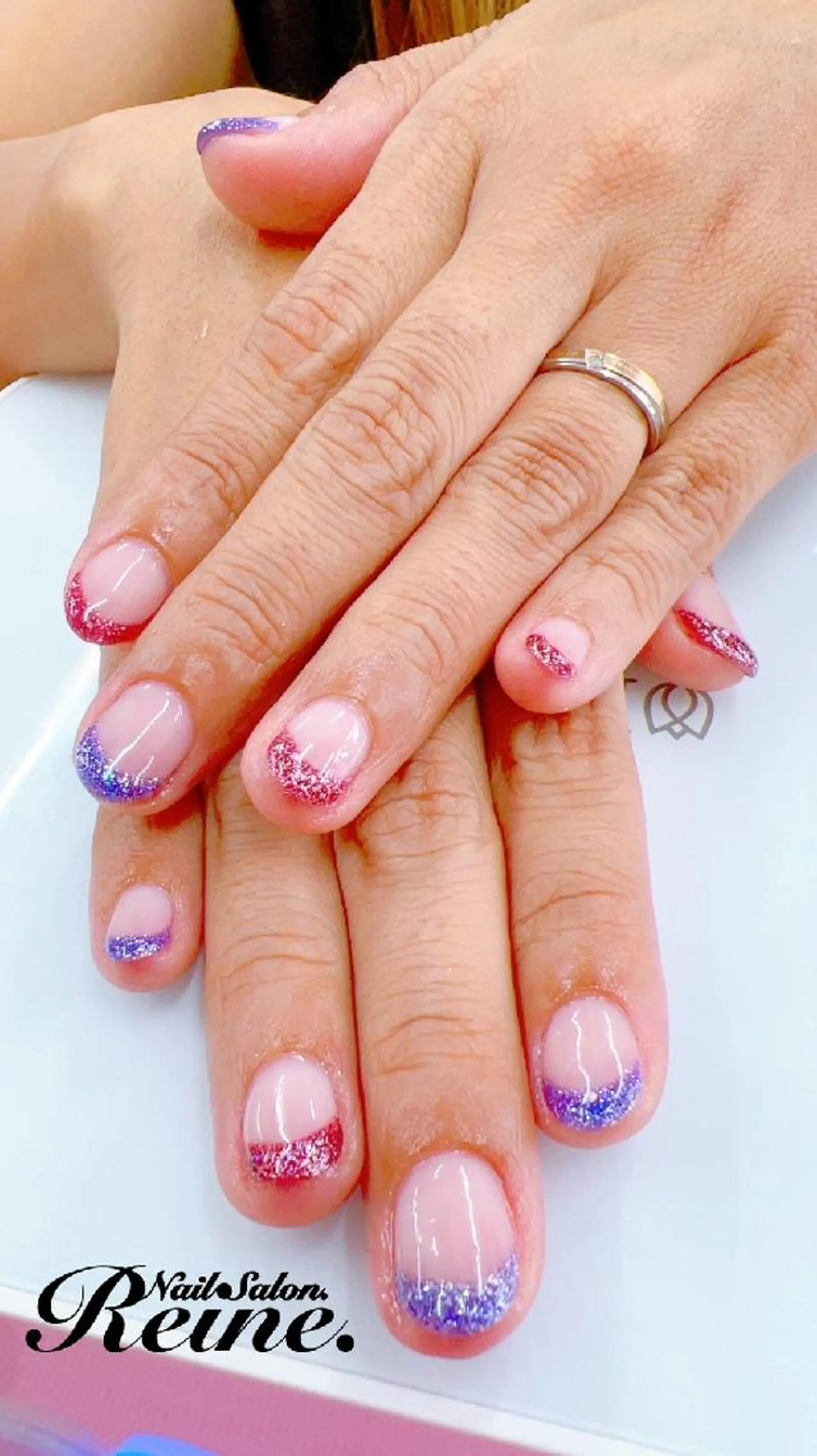 ネイル フレンチネイル Nailsalon Reine所属・玉栄 伶奈のネイルデザイン