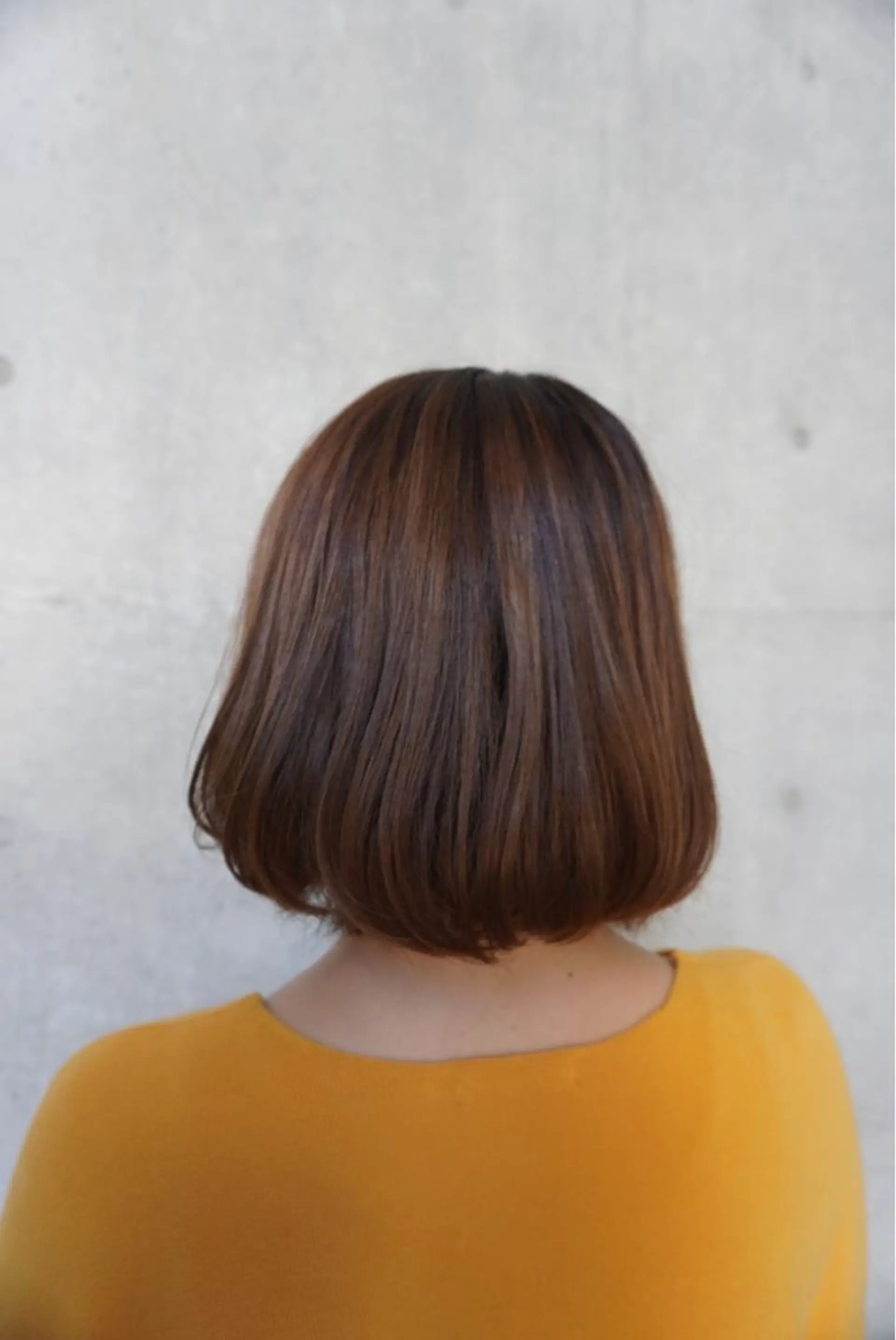 ミディアム カラー 🫧オリーブカラー/ 酸性縮毛矯正銀座🫧のヘアスタイル