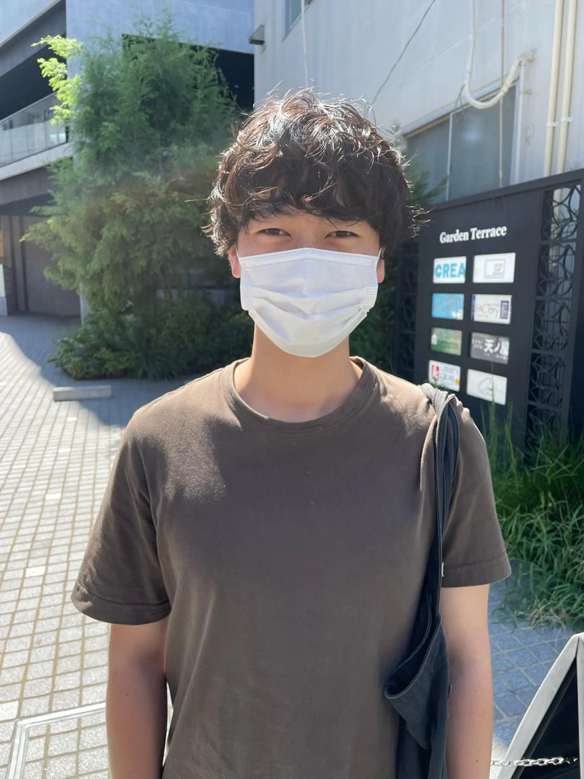 ショート カラー パーマ ヘアアレンジ メンズ キッズ ネイル マツエク・マツパ アイブロウ メンズパーマ メンズアイブロウ ナチュラル メンズネイル カット パーマ トリートメント パーマ/透明感カラー /ボブ/吉田一生のヘアスタイル