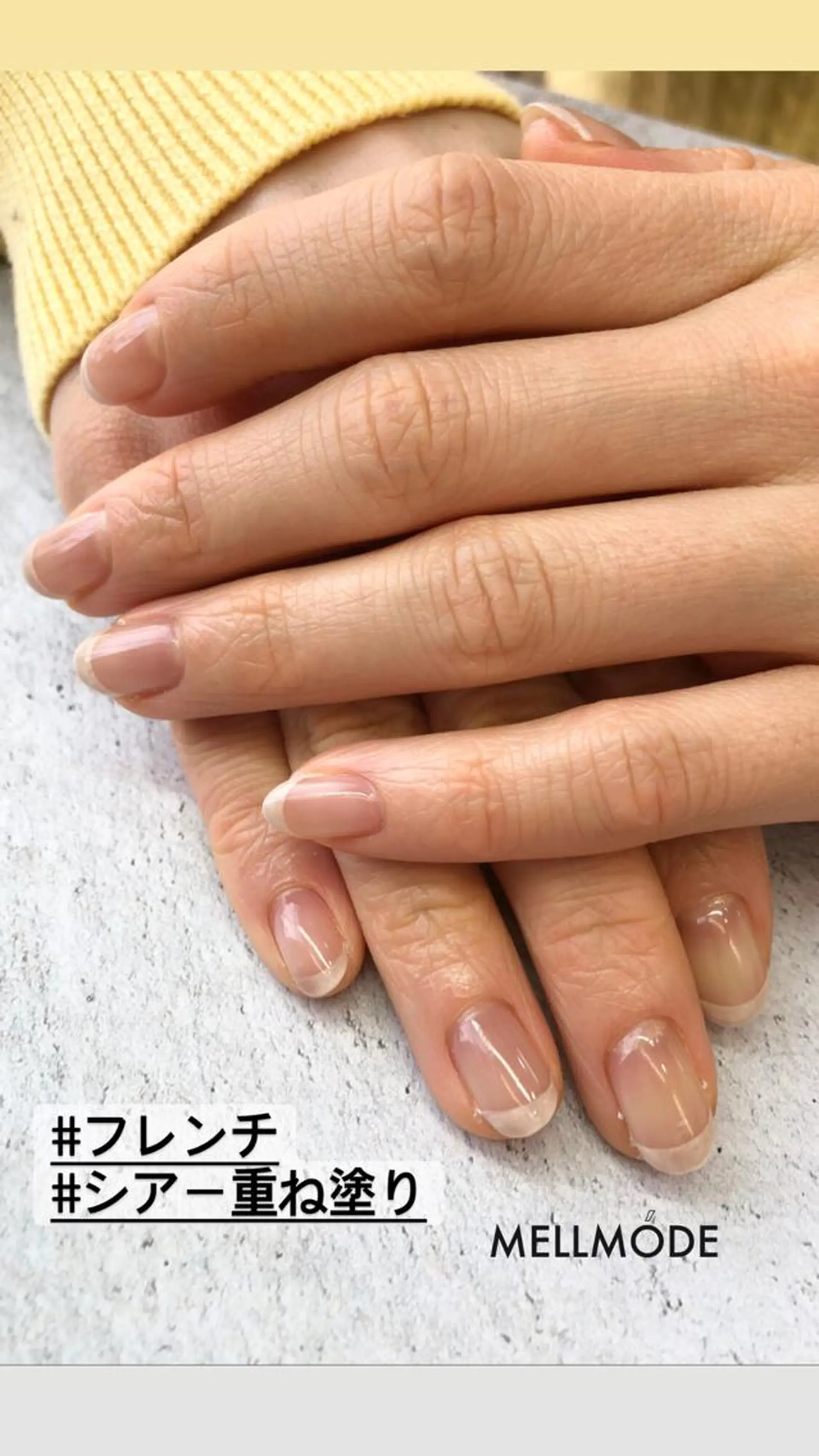 ネイル ハンドネイル MELLMODE所属・Nakano Kanaのネイルデザイン