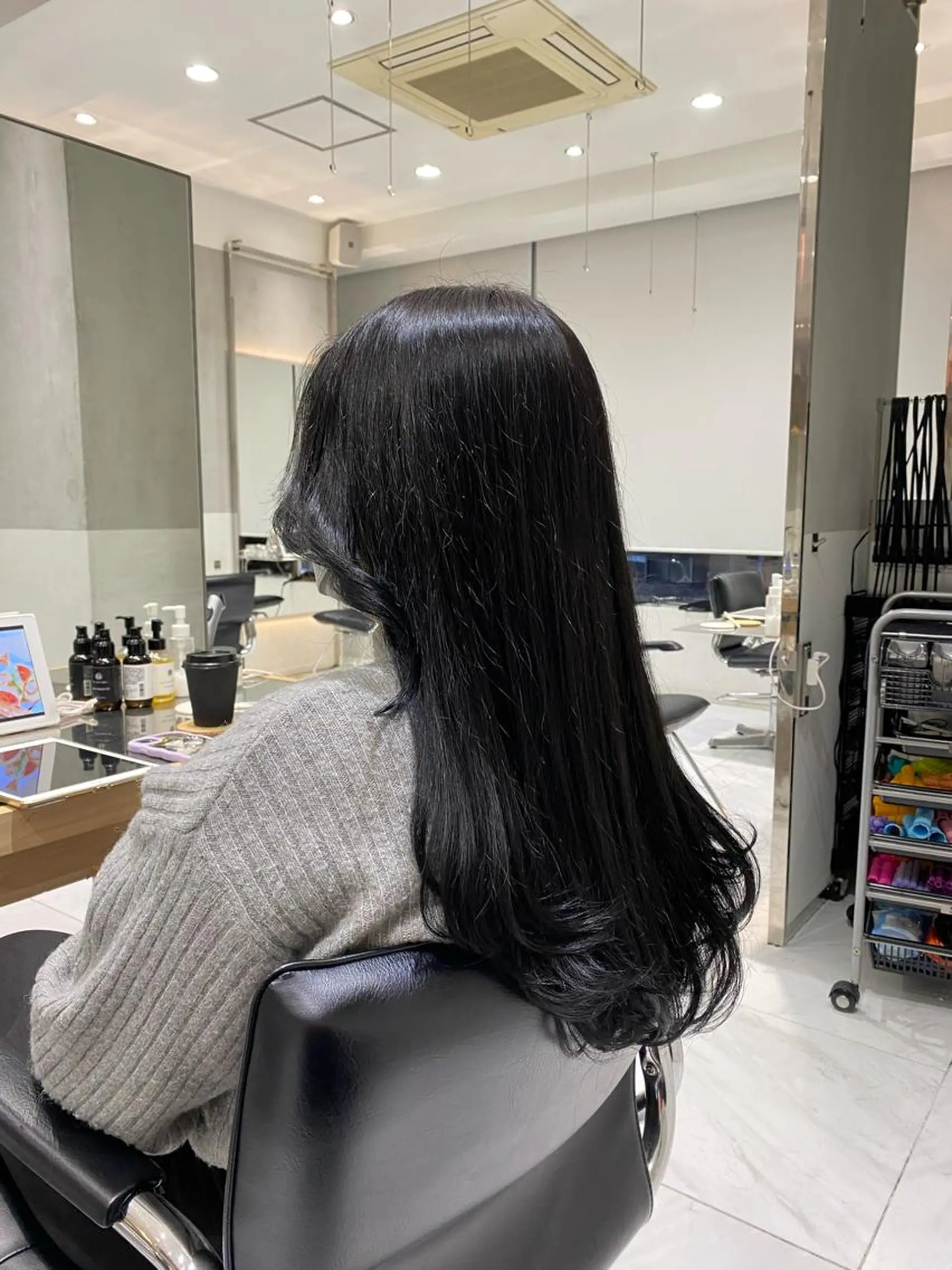 ロング カラー ヘアカラー トリートメント 艶感/ナチュラル 🌿マアヤのヘアスタイル