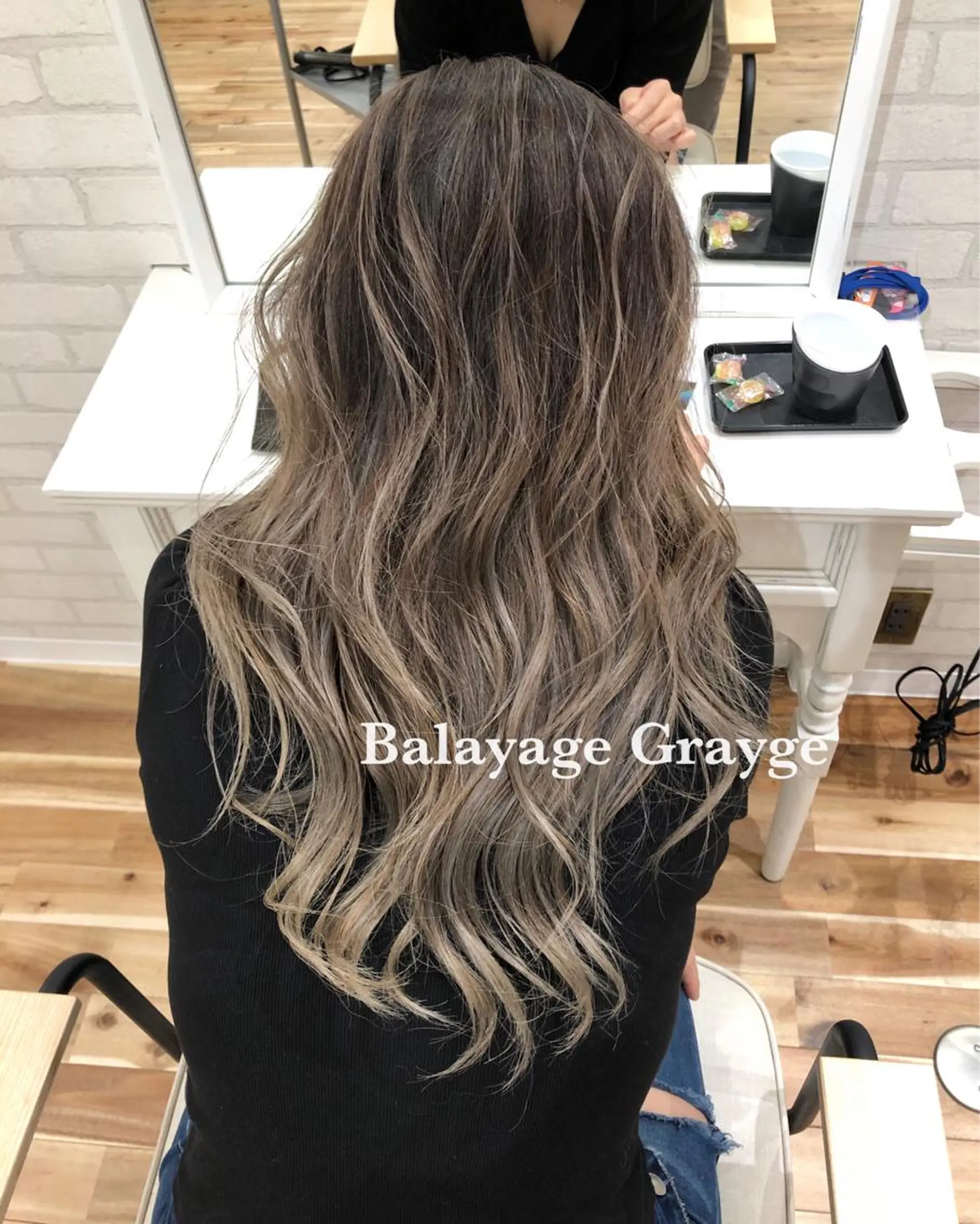 ロング カラー ヘアカラー トリートメント Tao所属・藤川 大智のヘアスタイル