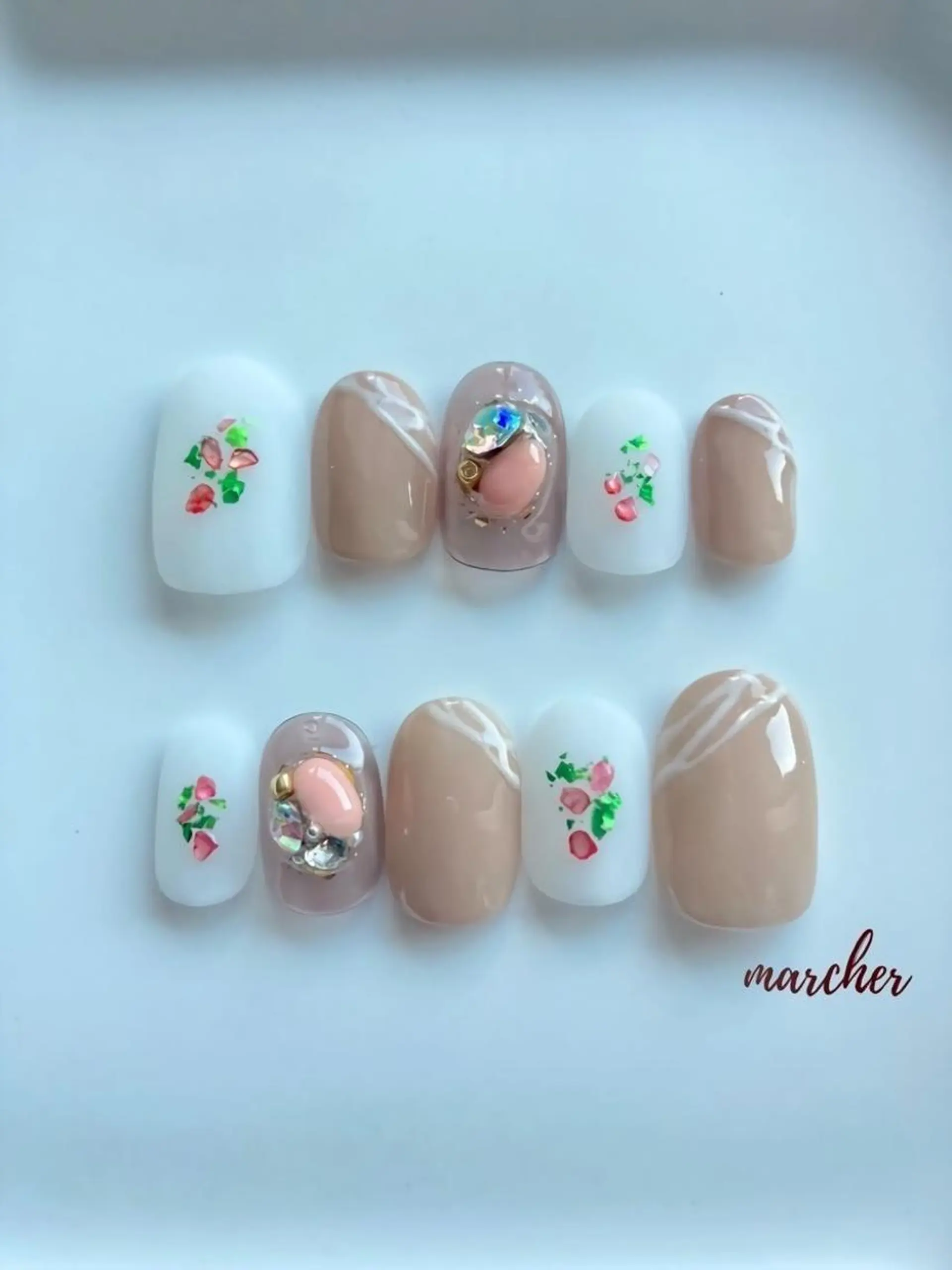 ネイル Nailbeauty marcherのネイルデザイン