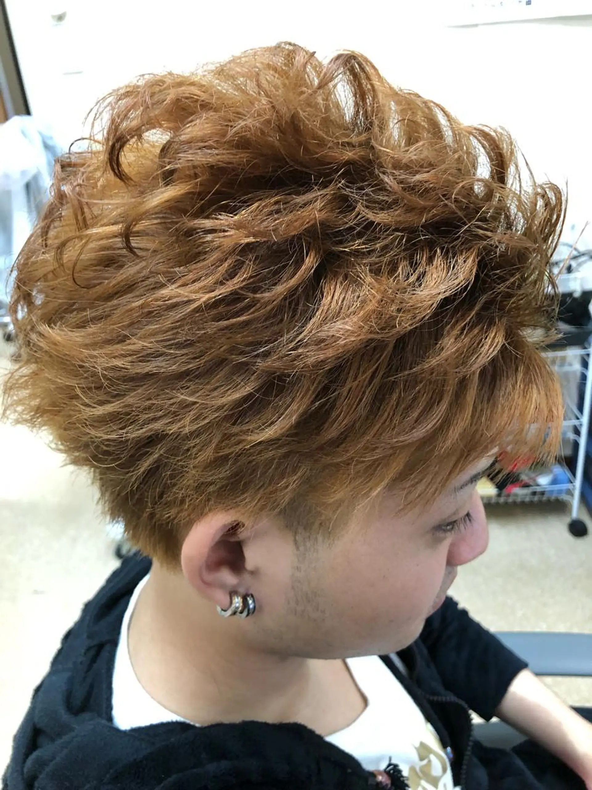 パーマ メンズ ヘアサロン モカ所属・石塚 浩のヘアスタイル