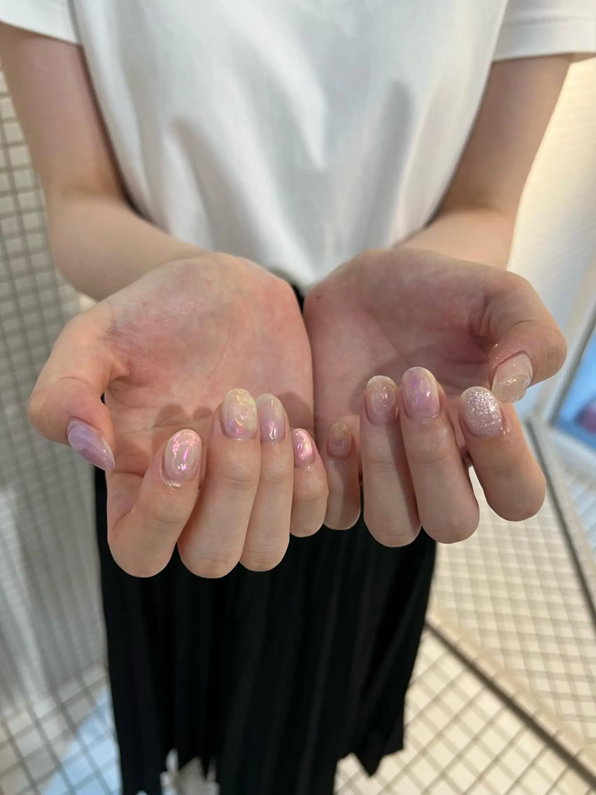 ネイル 【韓国ヘア・ネイル】 HINATA🍒のネイルデザイン