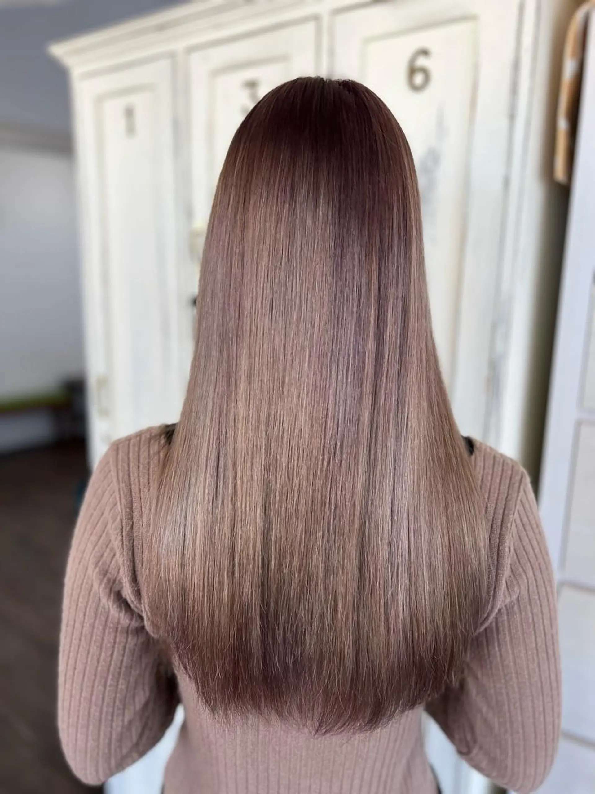 セミロング 美容室clana所属・与那原 鈴七のヘアスタイル