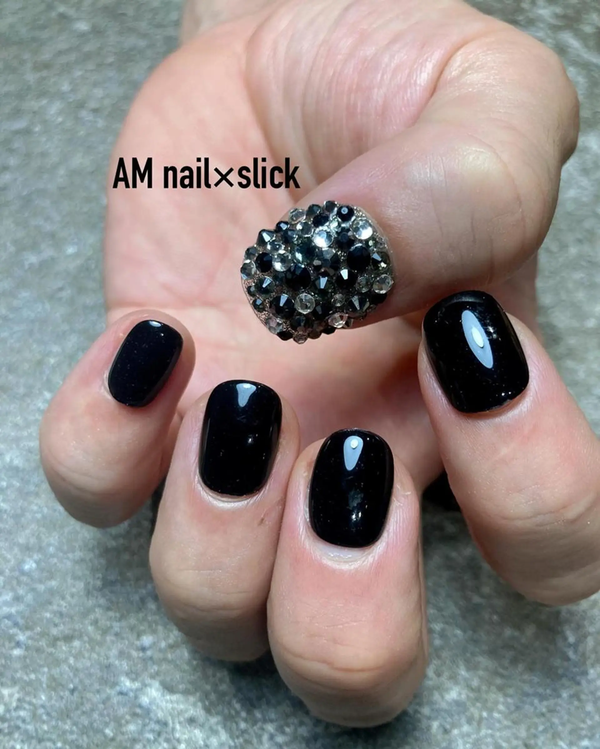 ネイル アートネイル 持ち込み シンプルネイル ハンドネイル Am:nail 柏 SUE（スゥ）のネイルデザイン