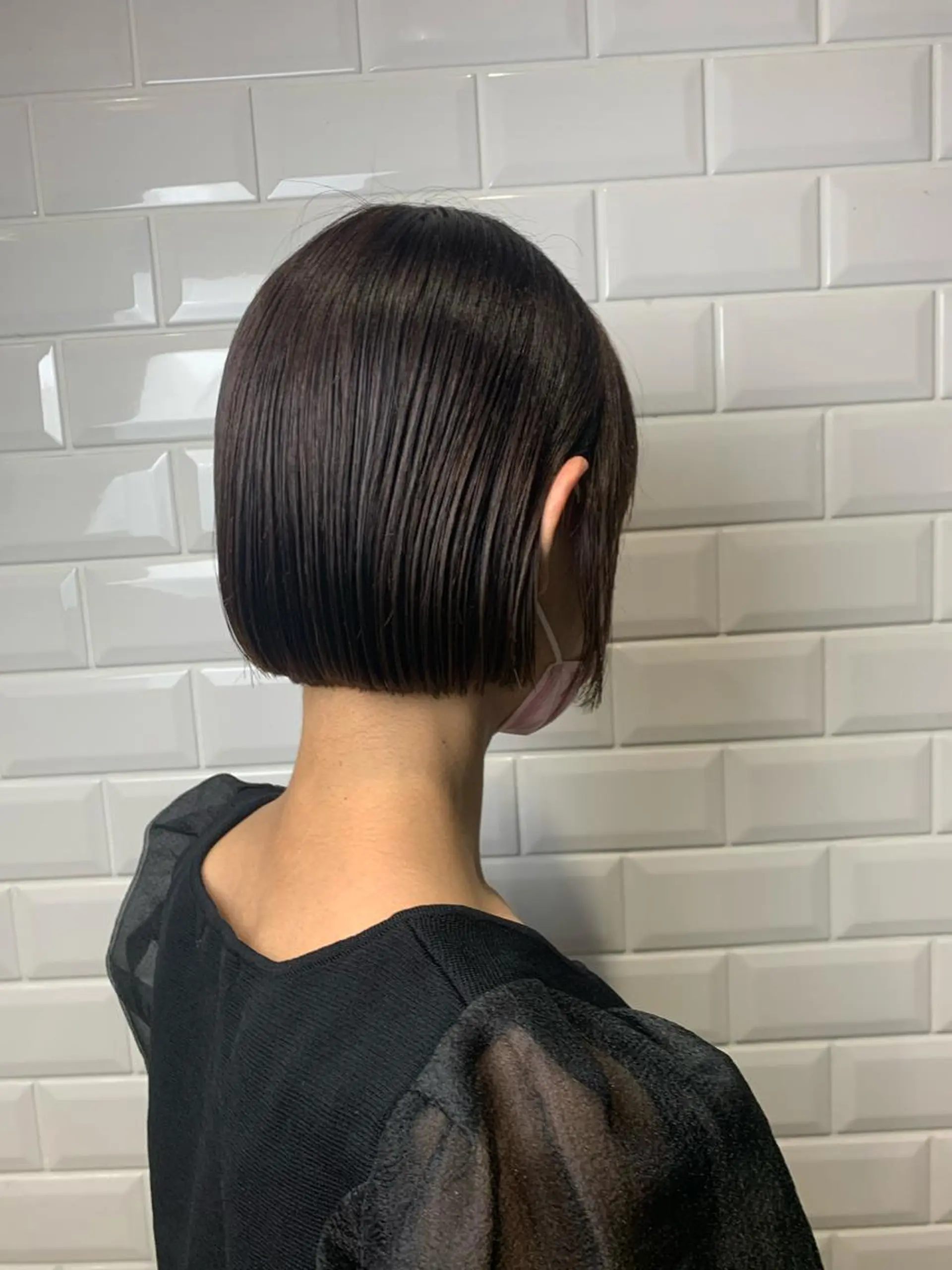 ショート カラー ボブ APPiiS所属・APPiiS 柳田 葵のヘアスタイル