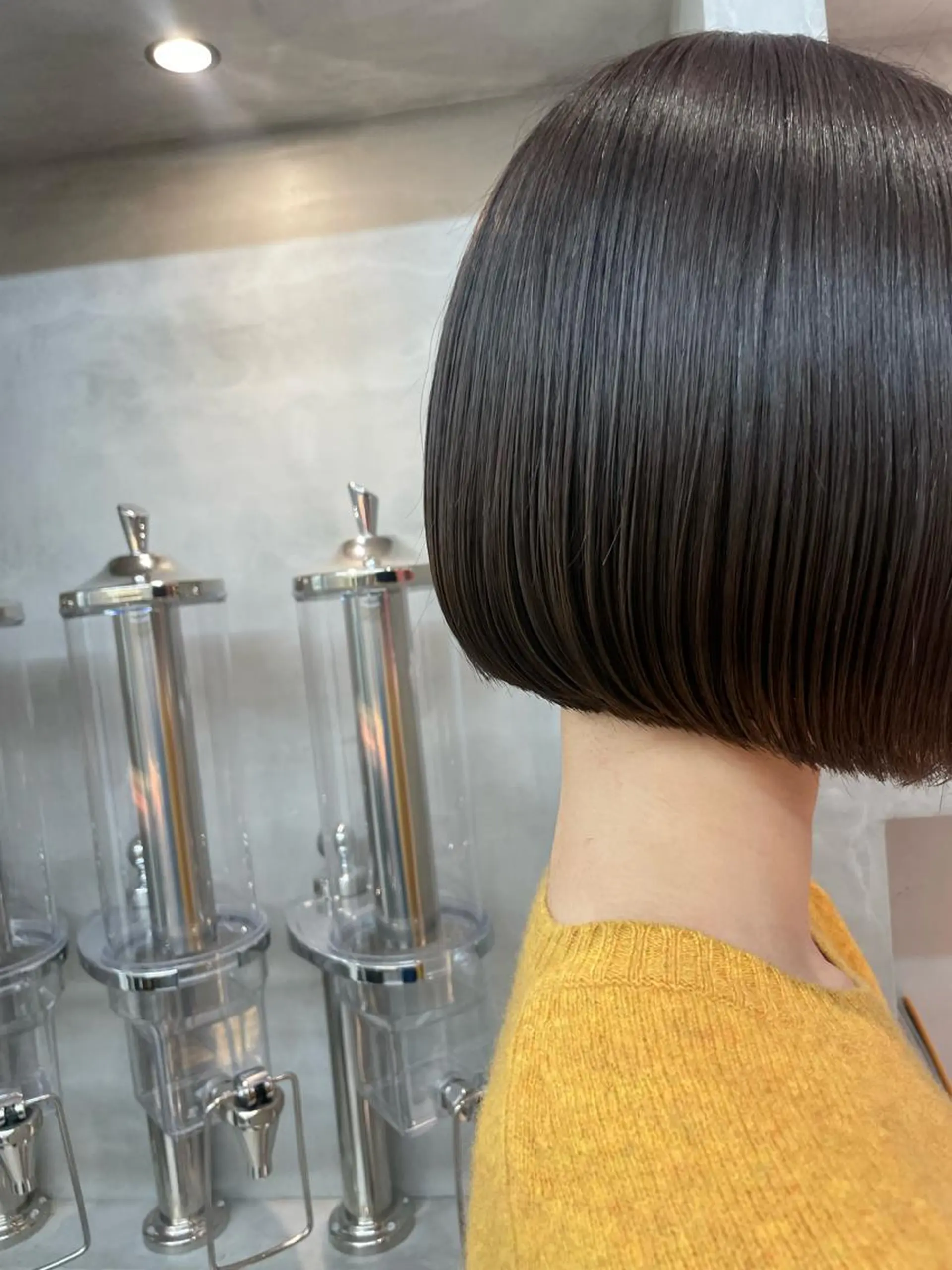 ショート Misaki /ボブ/縮毛矯正のヘアスタイル