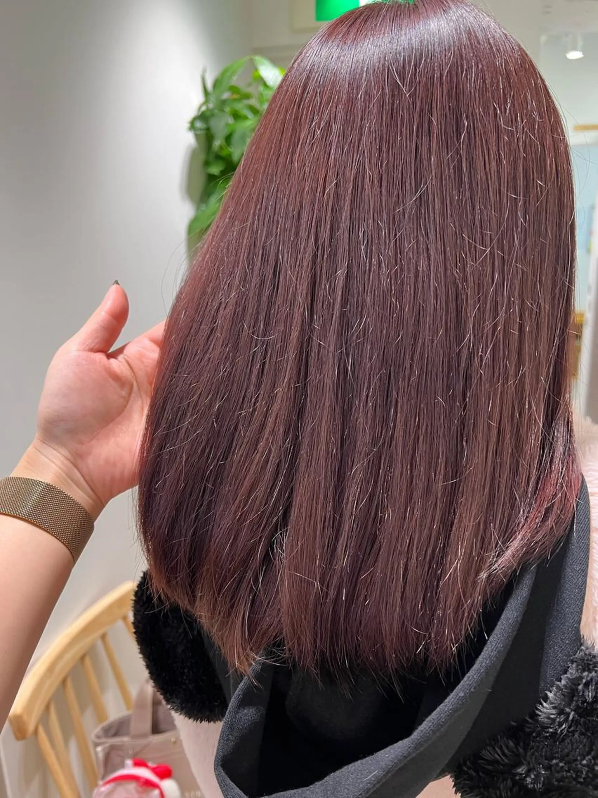 ミディアム カラー ヘアアレンジ ラベンダーカラー ピンクカラー ピンクラベンダー 髪質改善 トリートメント ヘアカラー トリートメント 新宿color🐝 AYAKA🌈💖のヘアスタイル