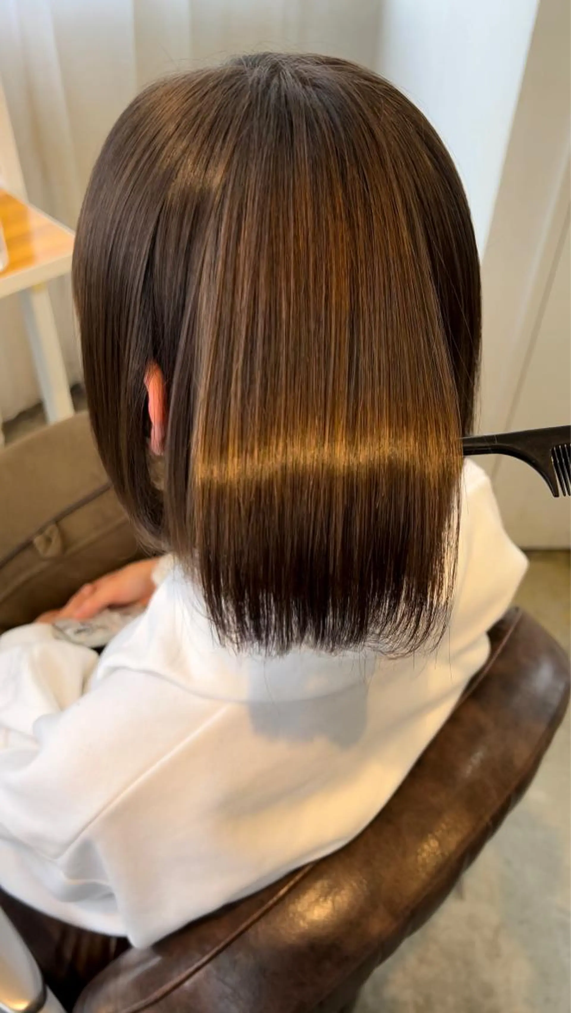 ショート パーマ 縮毛矯正 タカハシ ハヤトのヘアスタイル