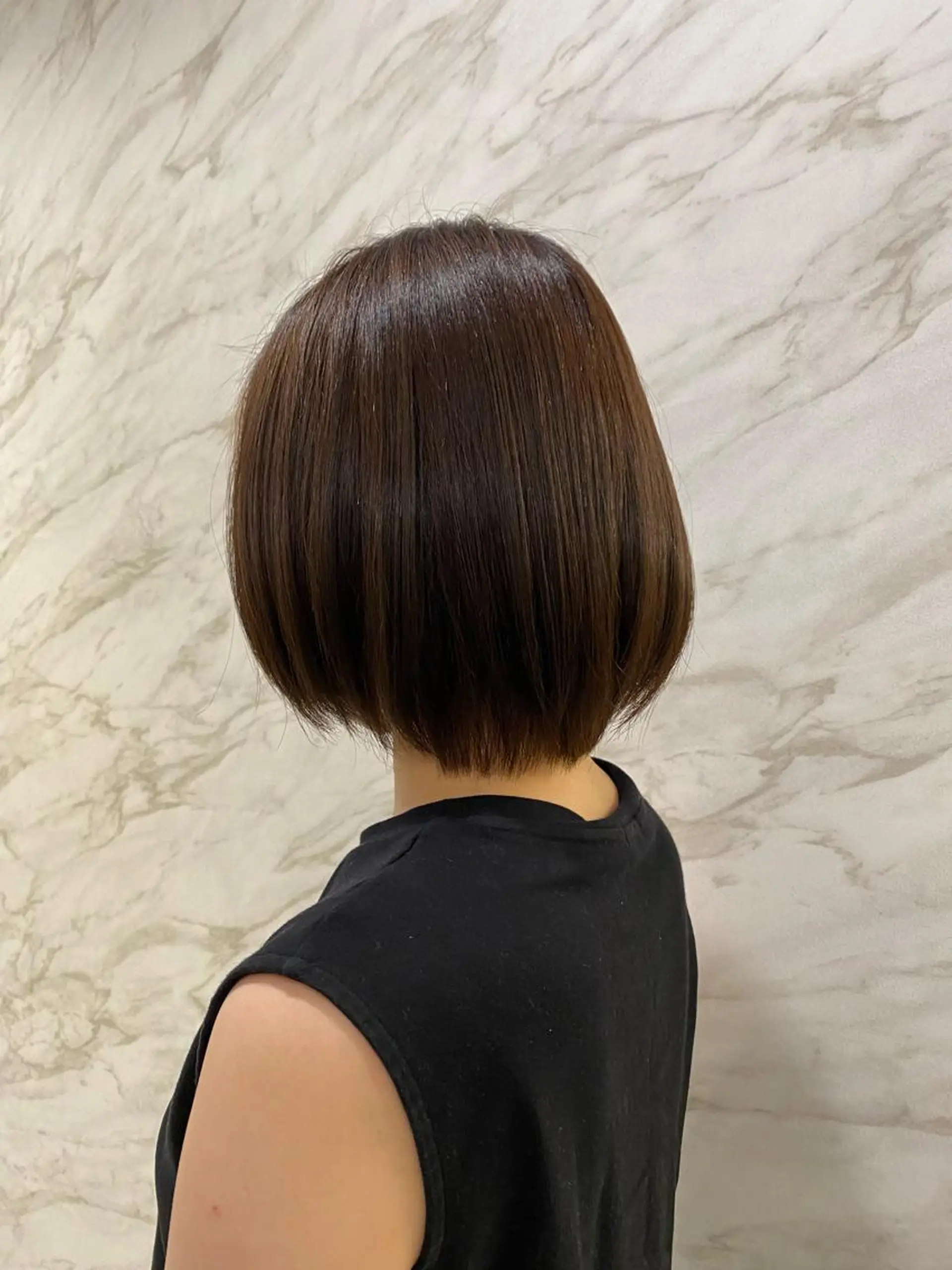 縮毛矯正 トリートメント R'eel所属・ボブ／髪質改善 ／銀座のヘアスタイル