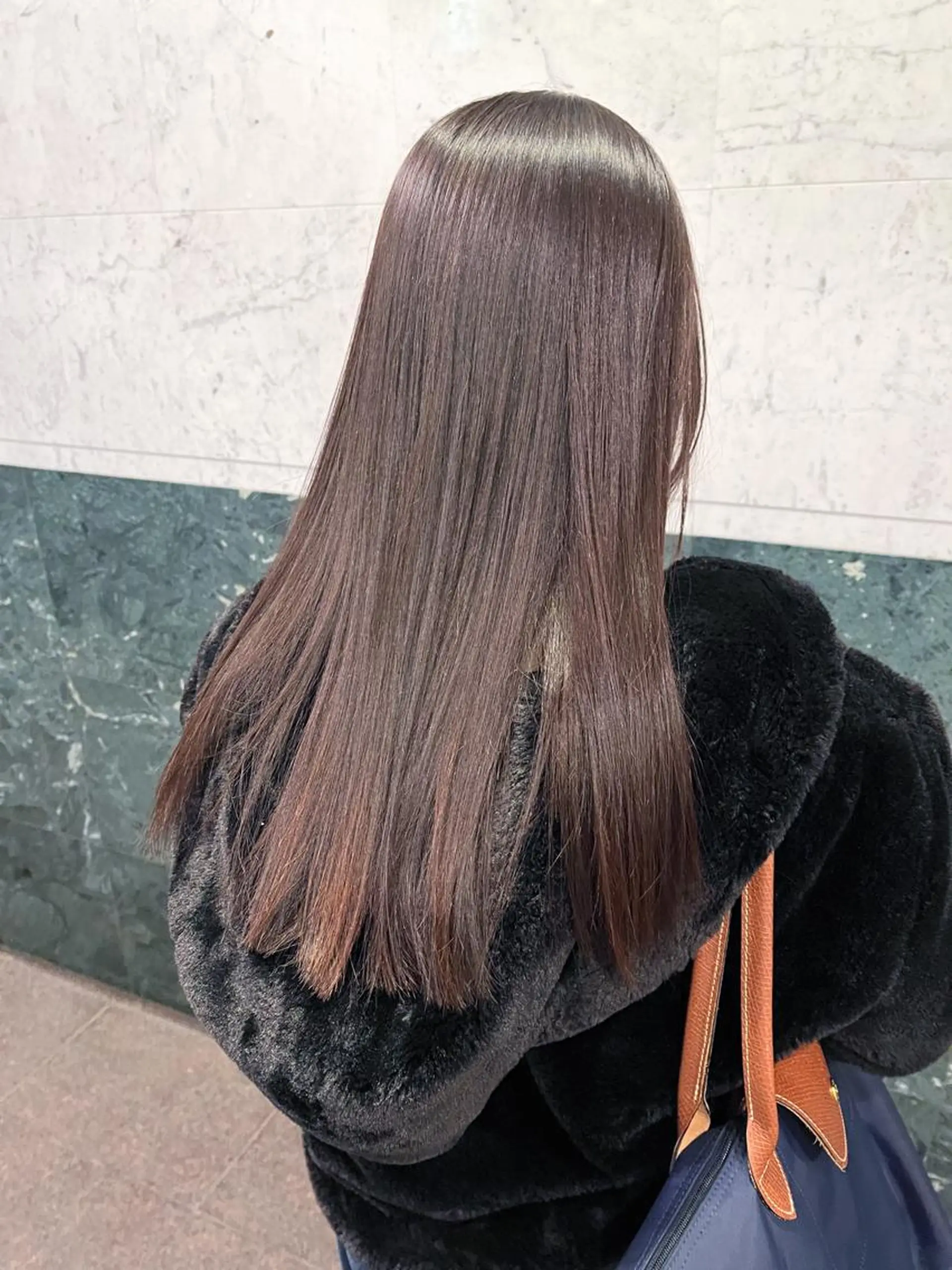 セミロング パーマ セミロングパーマ ストレートパーマ 原宿パーマ kazuのヘアスタイル