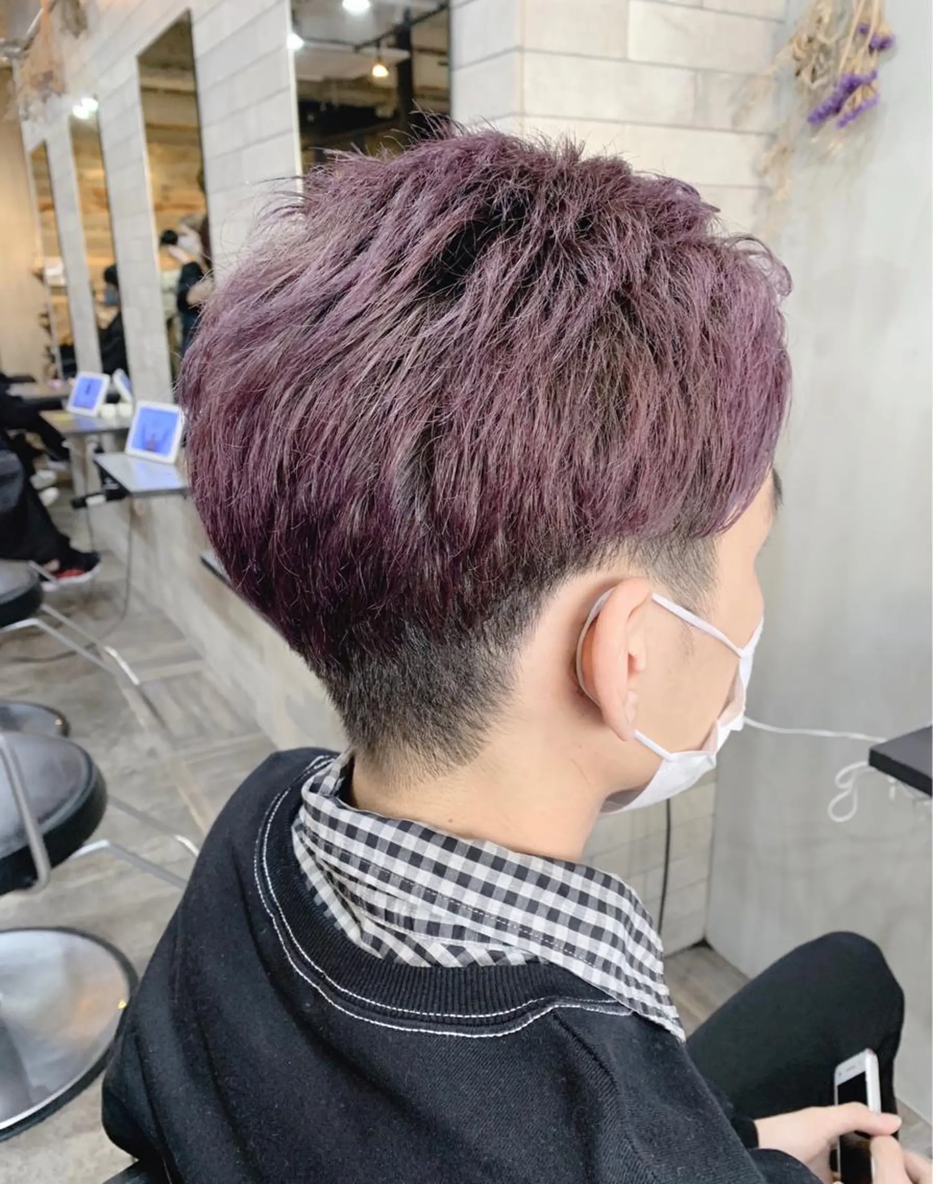 ミディアム ヘアカラー トリートメント 山本 みきのヘアスタイル