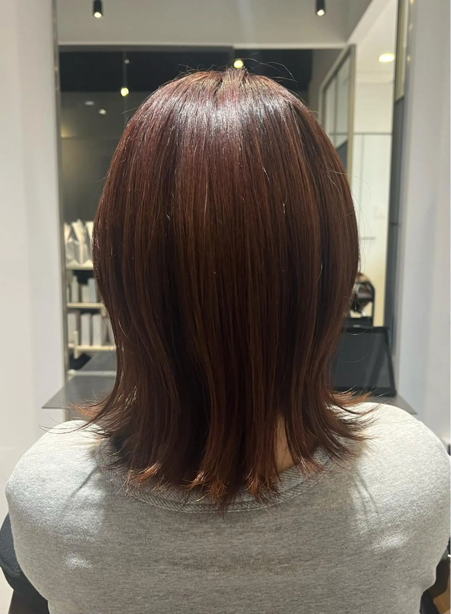 ミディアム カラー ブラウンカラー ピンクカラー ピンクブラウン ボブ 外ハネヘア カット ヘアカラー トリートメント 🌈透明感カラー🌈 🌟吉田祐介🌟のヘアスタイル