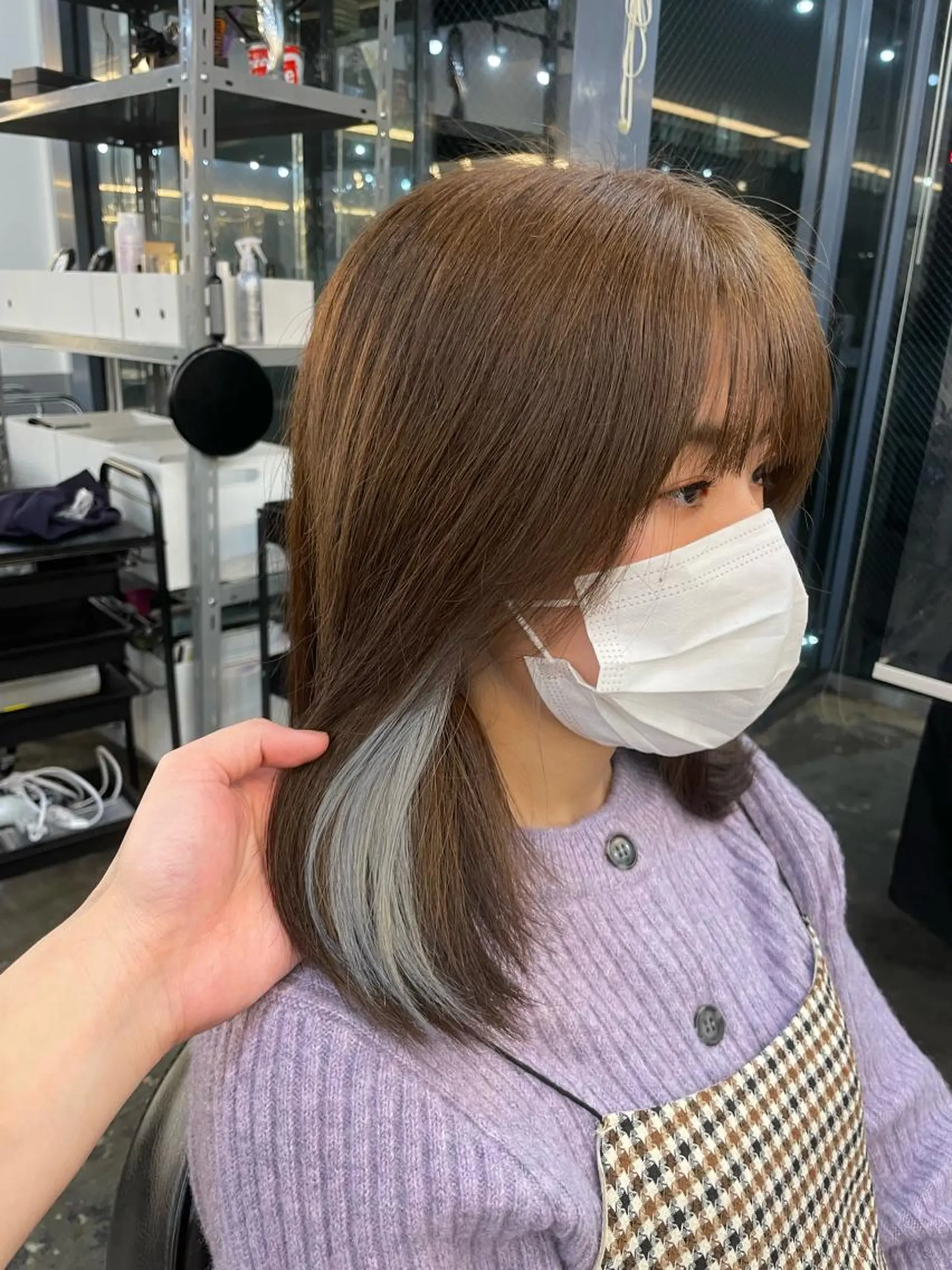 ミディアム カラー イトウ アキノリのヘアスタイル