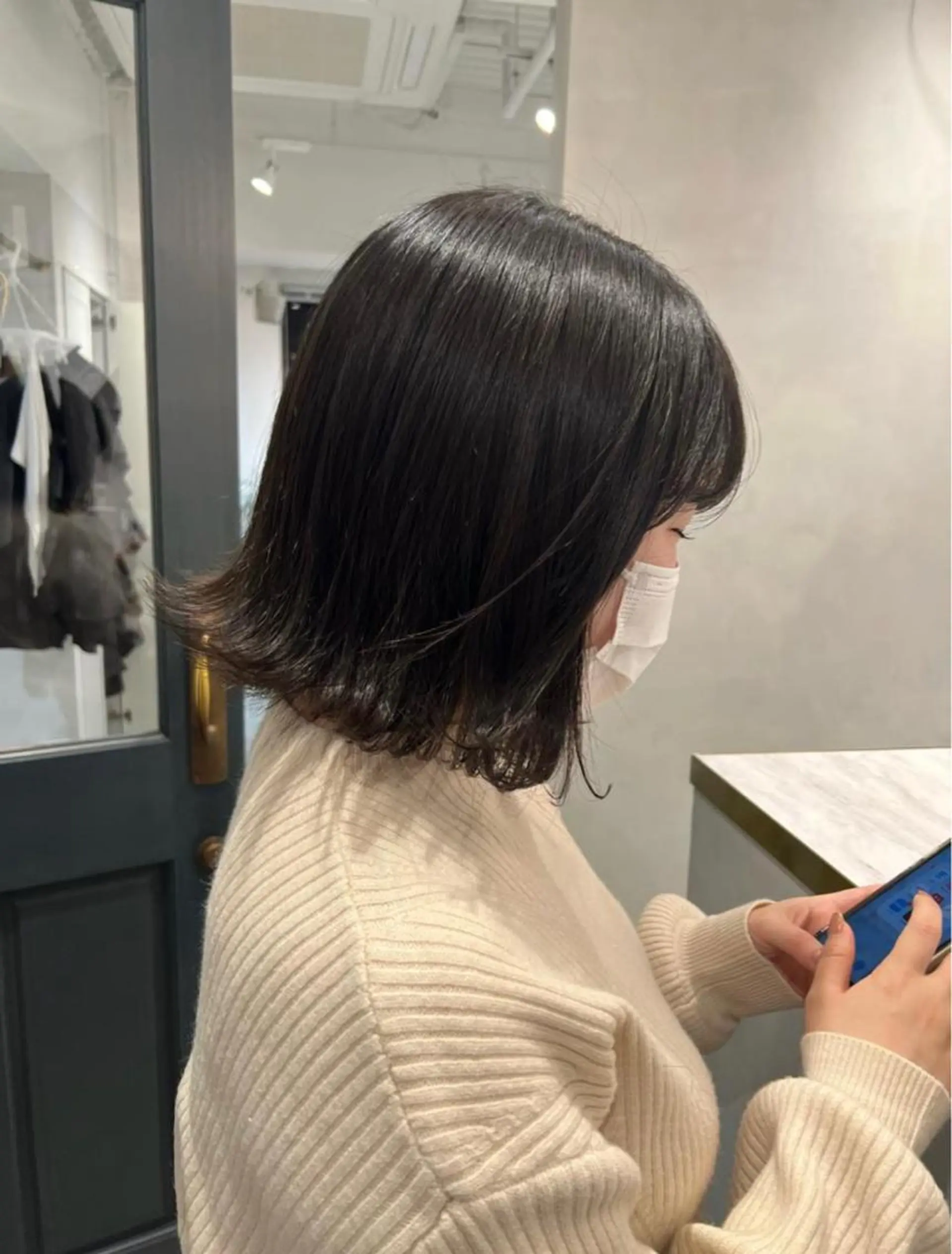 ミディアム カット 上原 みちるのヘアスタイル