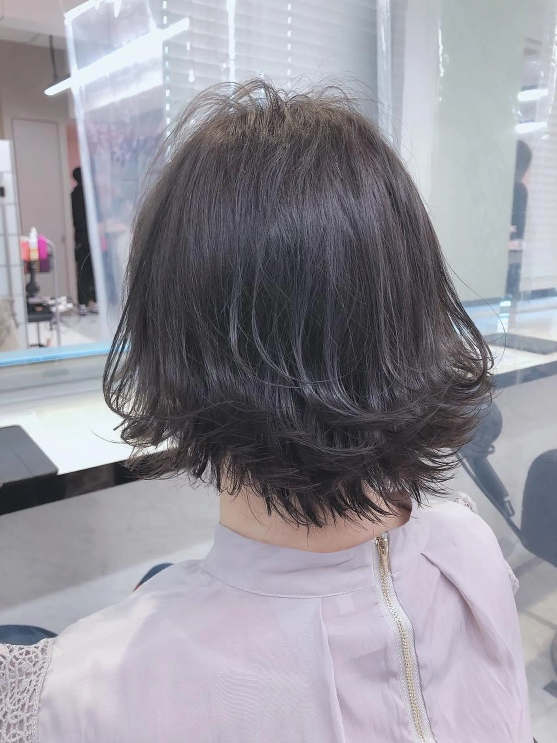 セミロング カラー パーマ ヘアアレンジ メンズ キッズ ネイル マツエク・マツパ トリートメント ヘッドスパ ♡モテ髪/似合わせ♡ 透明感/JUICE♡のヘアスタイル