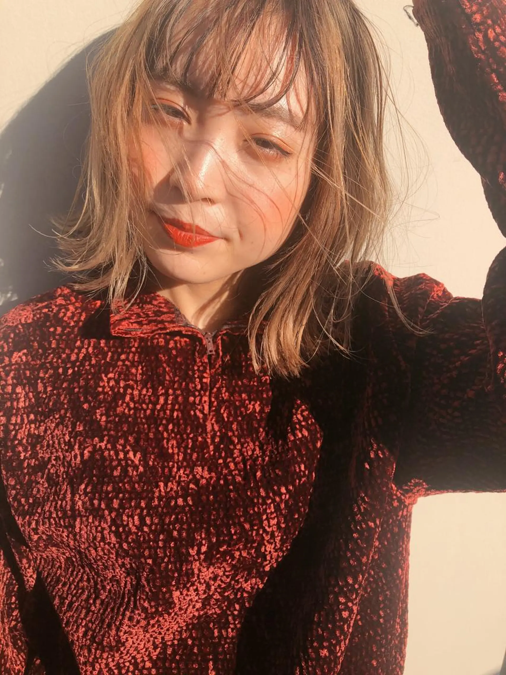 ショート カラー デザインカラー カット ヘアカラー トリートメント ケアブリーチ/ エクステ/レイヤーのヘアスタイル