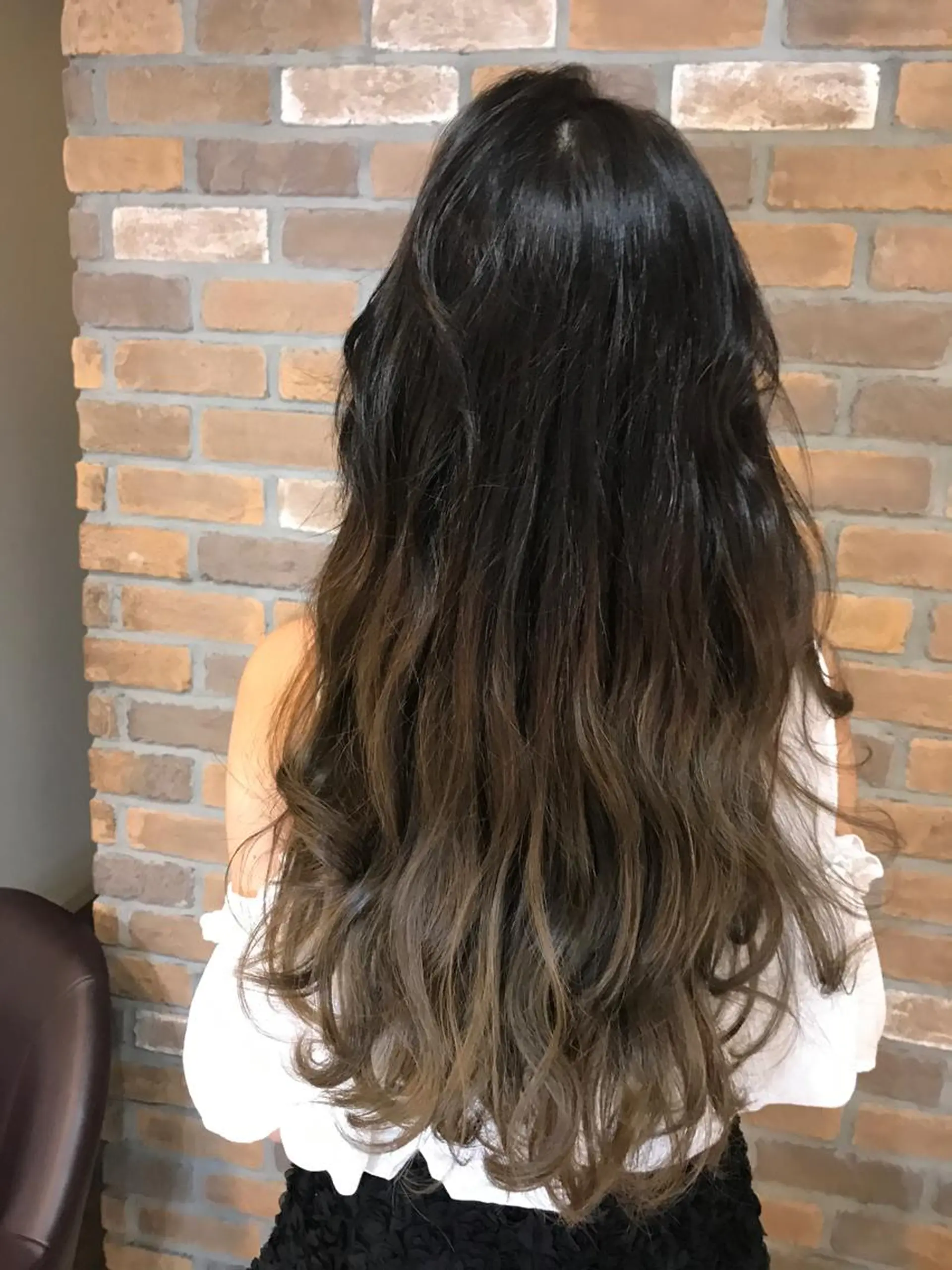 ロング カラー グラデーションカラー 似合わせ／代表 髪質改善/山田将大のヘアスタイル