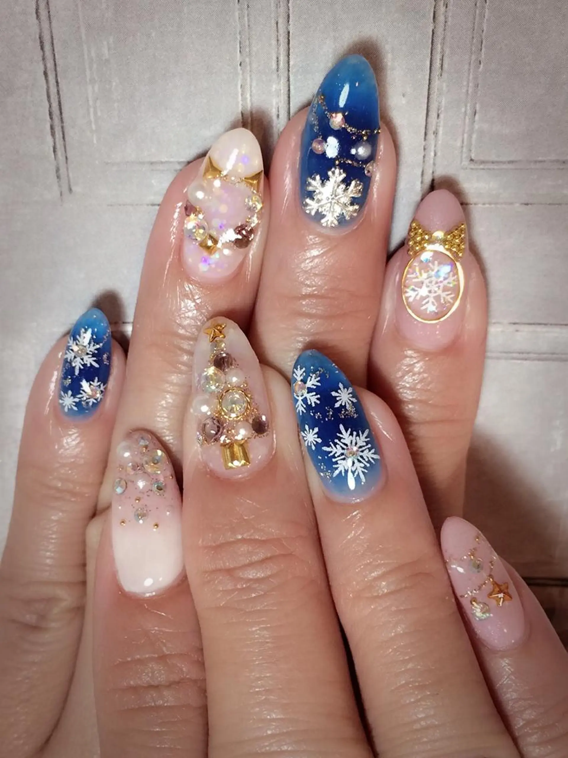 ネイル ゴージャス 冬ネイル クリスマス jdn kayokoのネイルデザイン