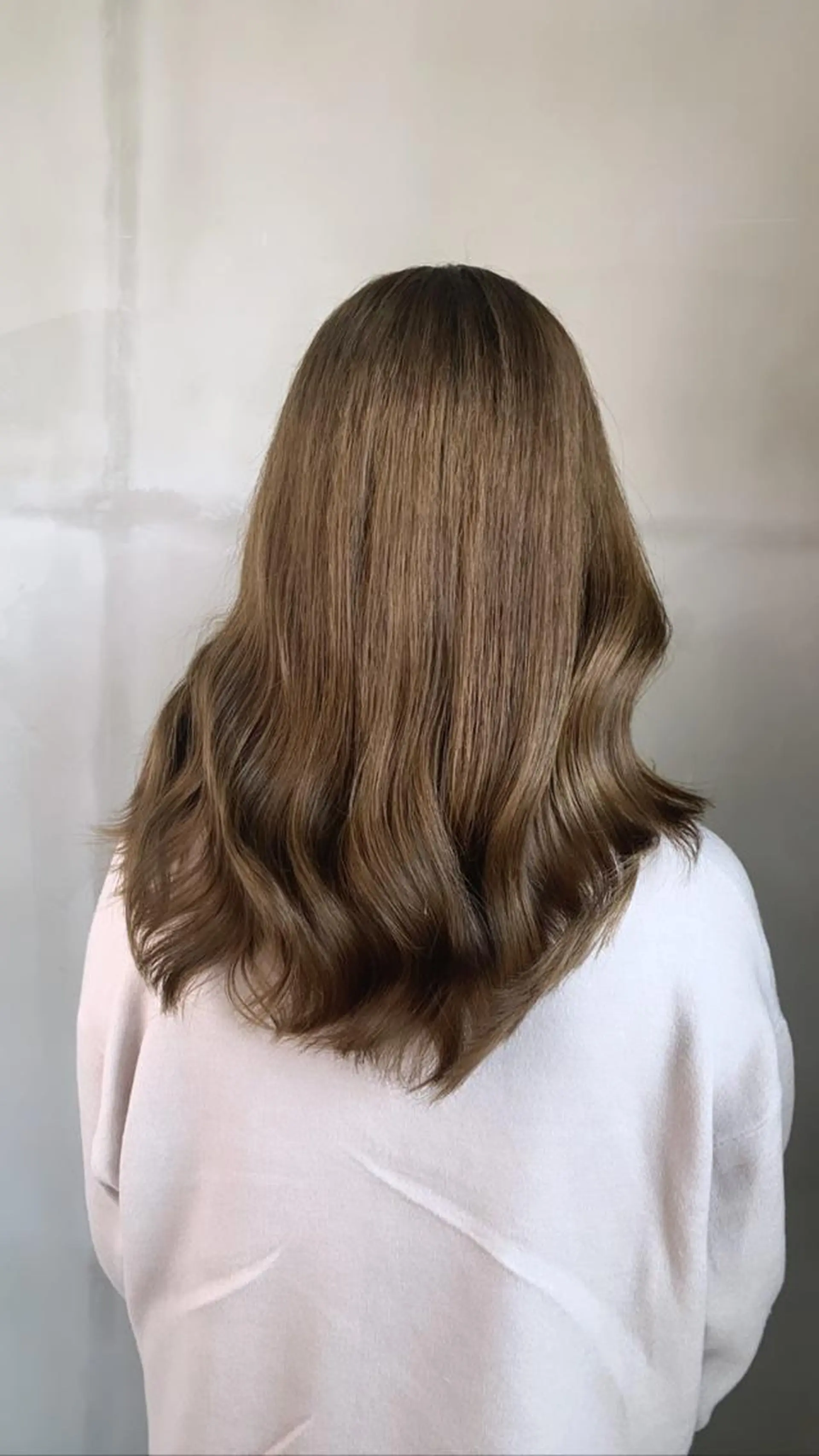 セミロング ヘアカラー トリートメント 河野 圭三のヘアスタイル