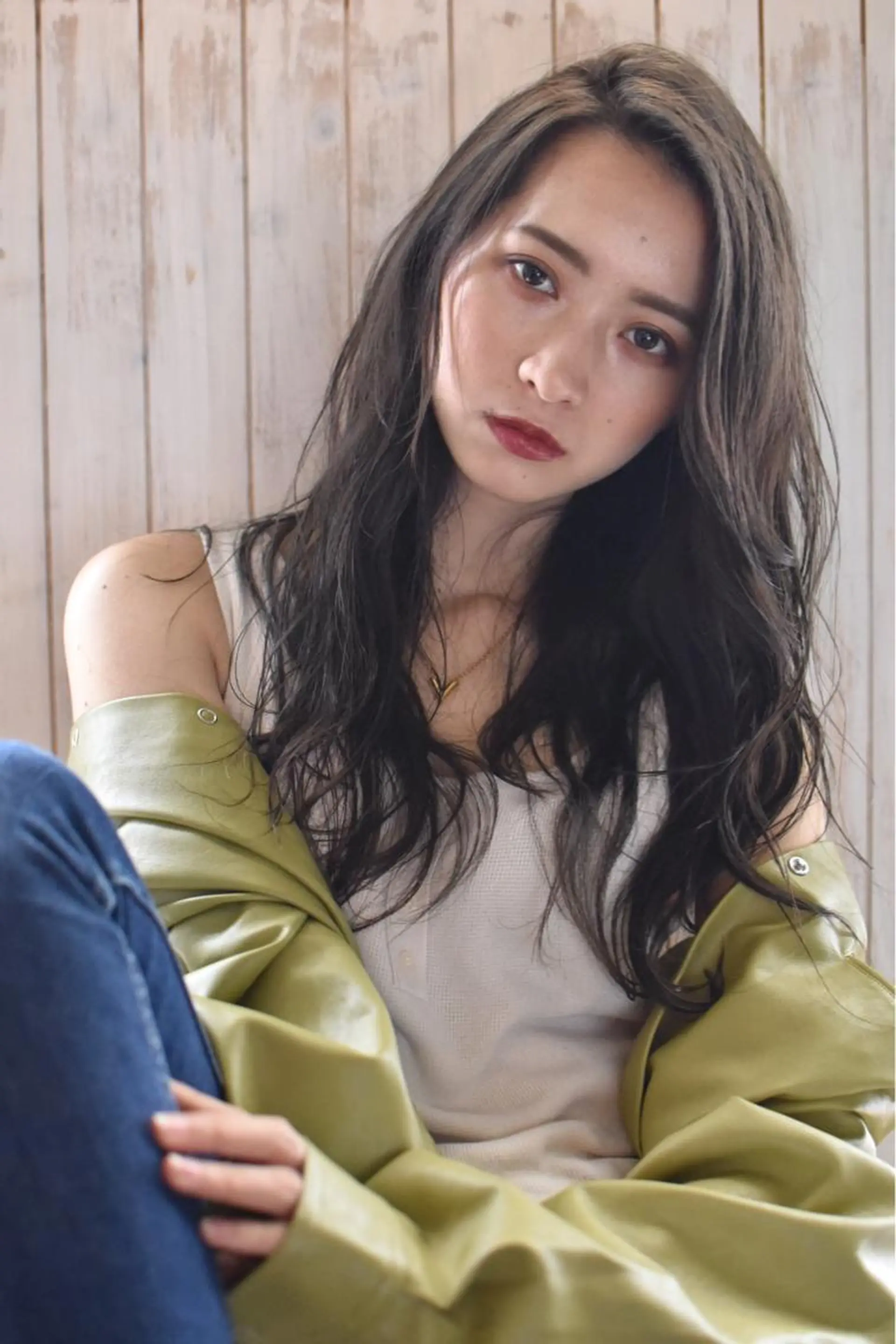 ロング メンズ特化美容師 ハスイルイのヘアスタイル