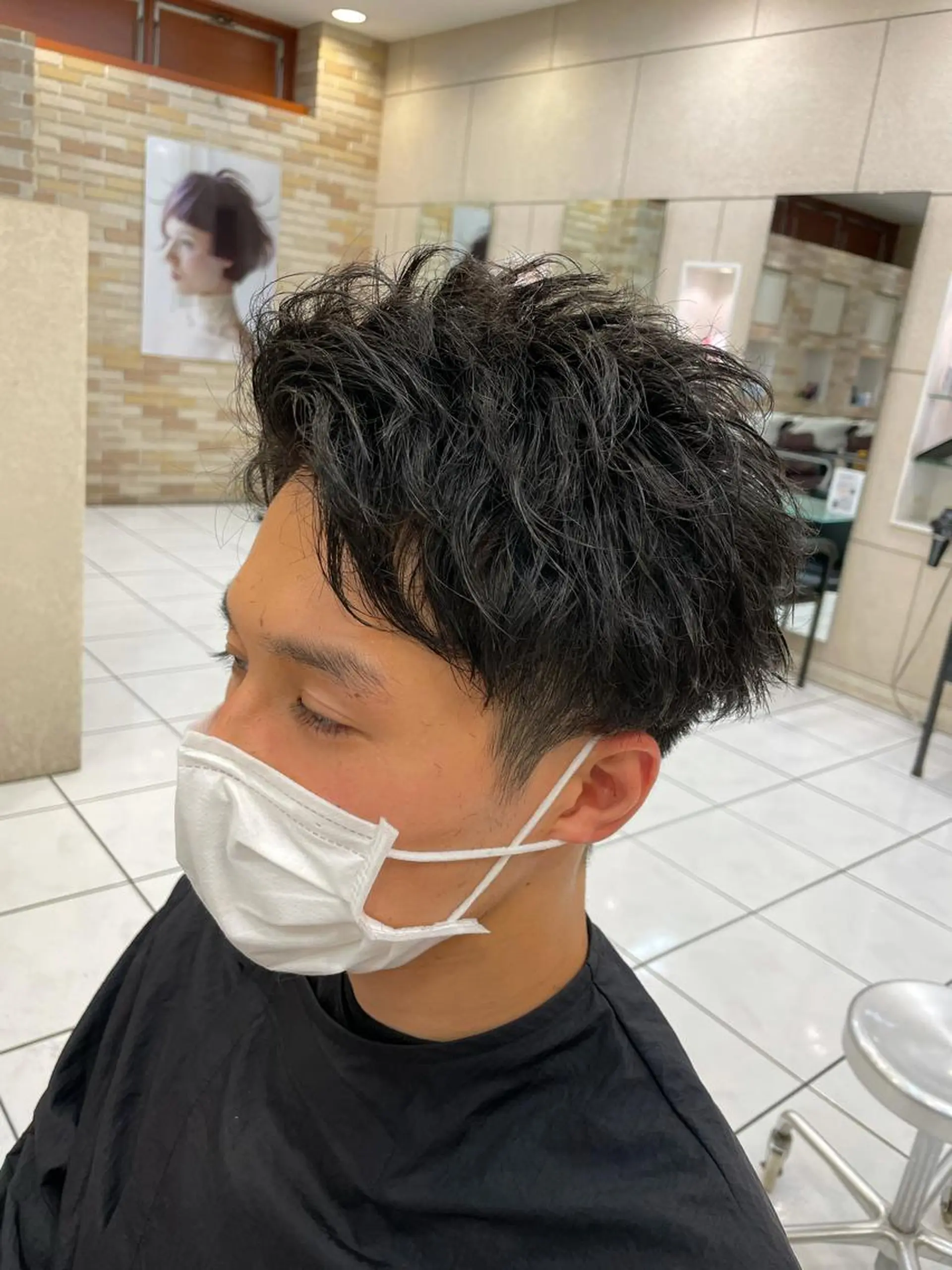 ショート メンズ mee.表参道所属・ボブ/ショート /パーマ/shinのヘアスタイル