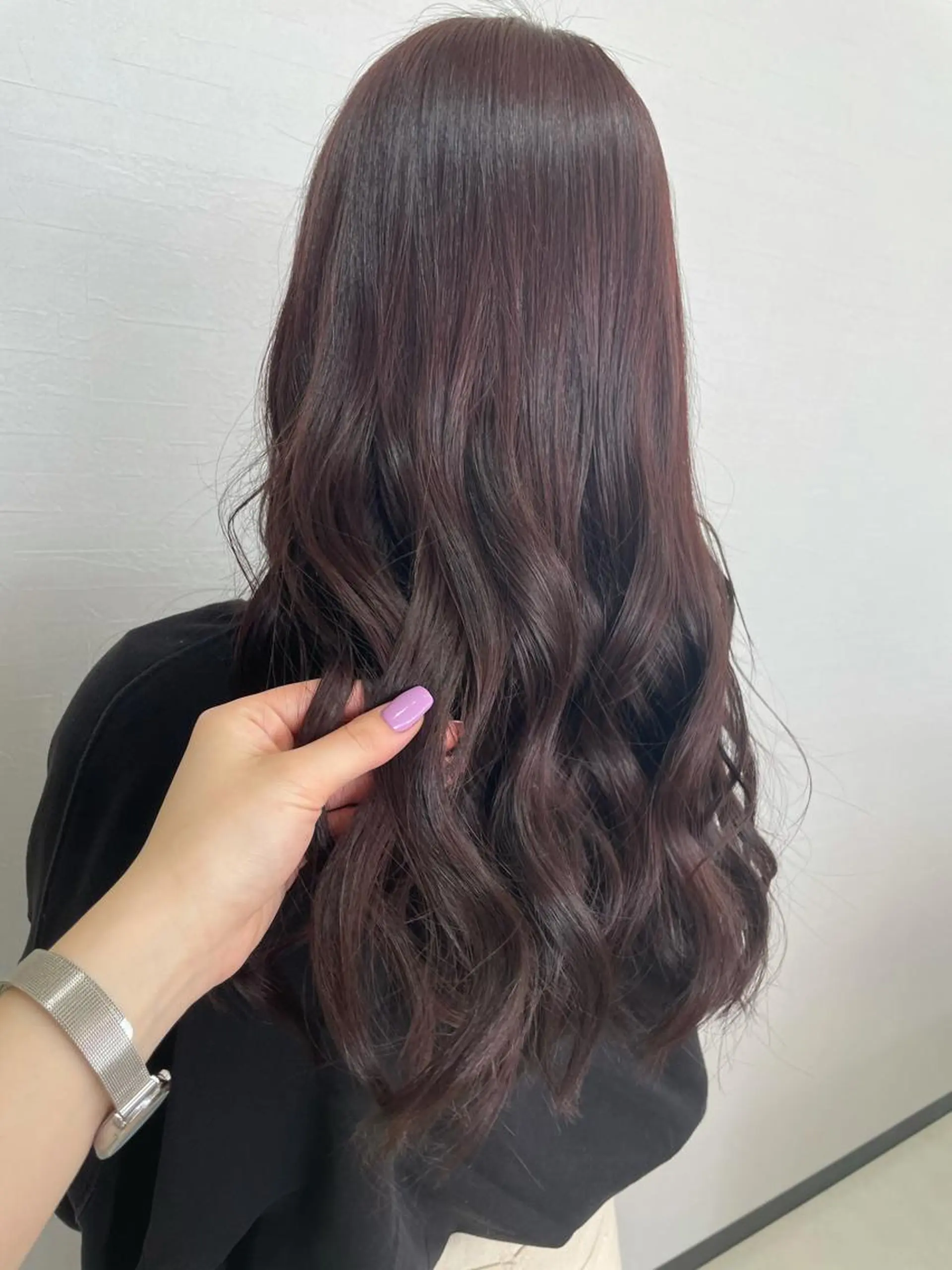 セミロング カラー リルフェアリー 磐田店のヘアスタイル