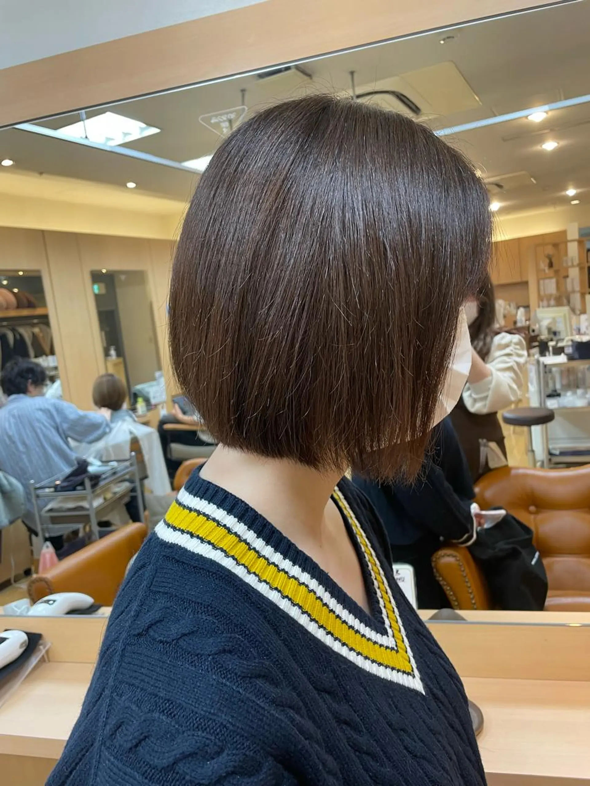 ショート ボブ 髪質改善・韓国ヘア 🤍中西麻友🤍のヘアスタイル