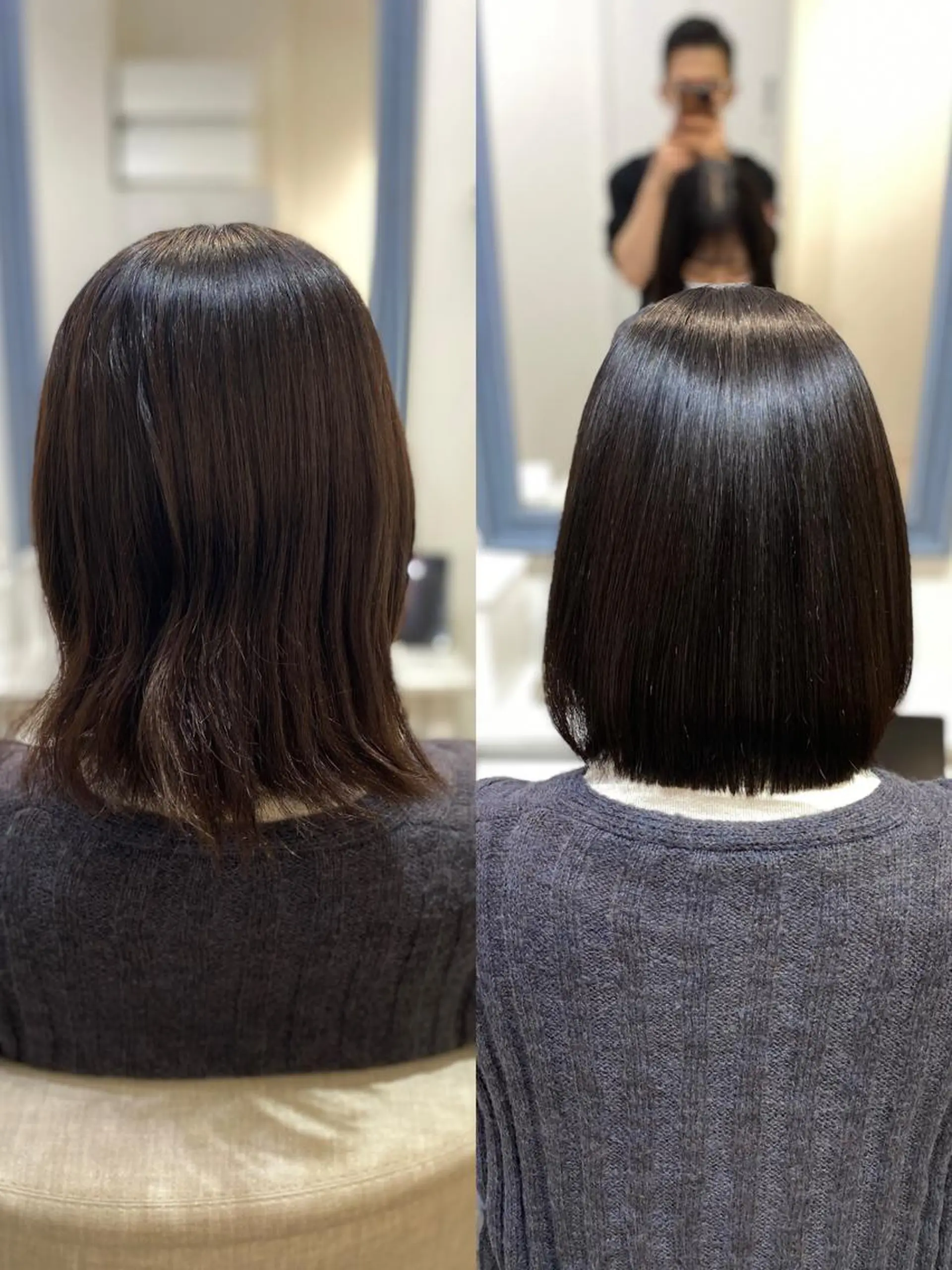 ミディアム カラー 髪質改善 ✨髪質改善が大好評✨ 美容室lic近藤✨のヘアスタイル