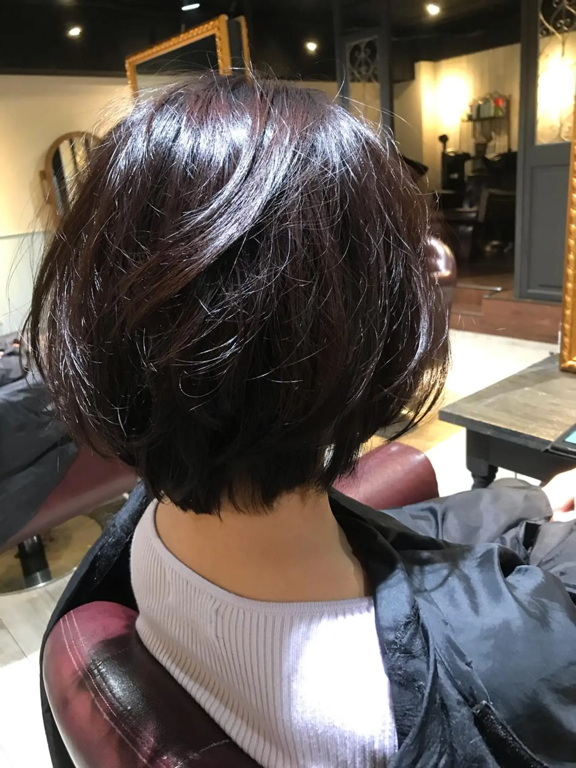 ショート お気に入り口コミ満足度☺️ご紹介数No.1 エリア 大人気❗️最新サロン 駅2分!所属・バッサリ◎矯正〜スパ ☆年祭#髪医者サロンのヘアスタイル