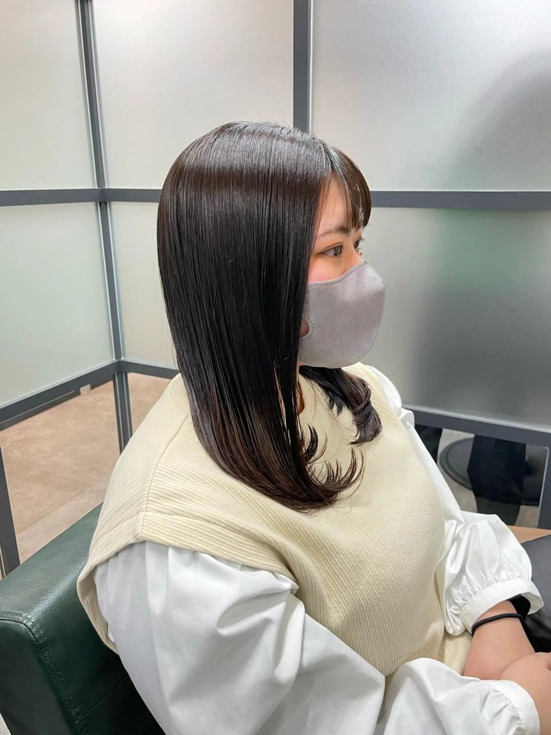 セミロング S.BROOM なんばTAKUYAのヘアスタイル