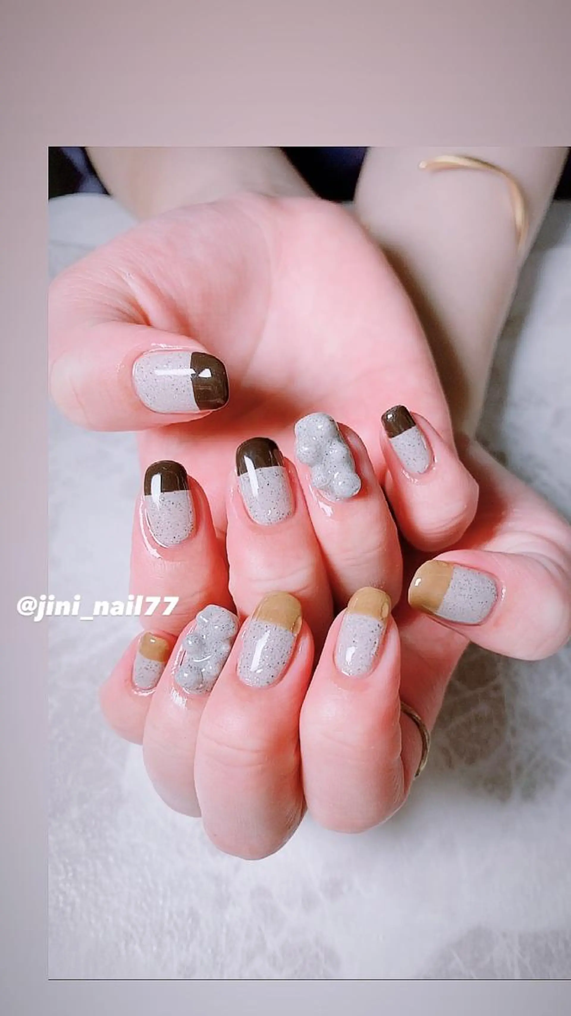 ネイル ハンドネイル JINI NAIL所属・ジニ ネイルのネイルデザイン