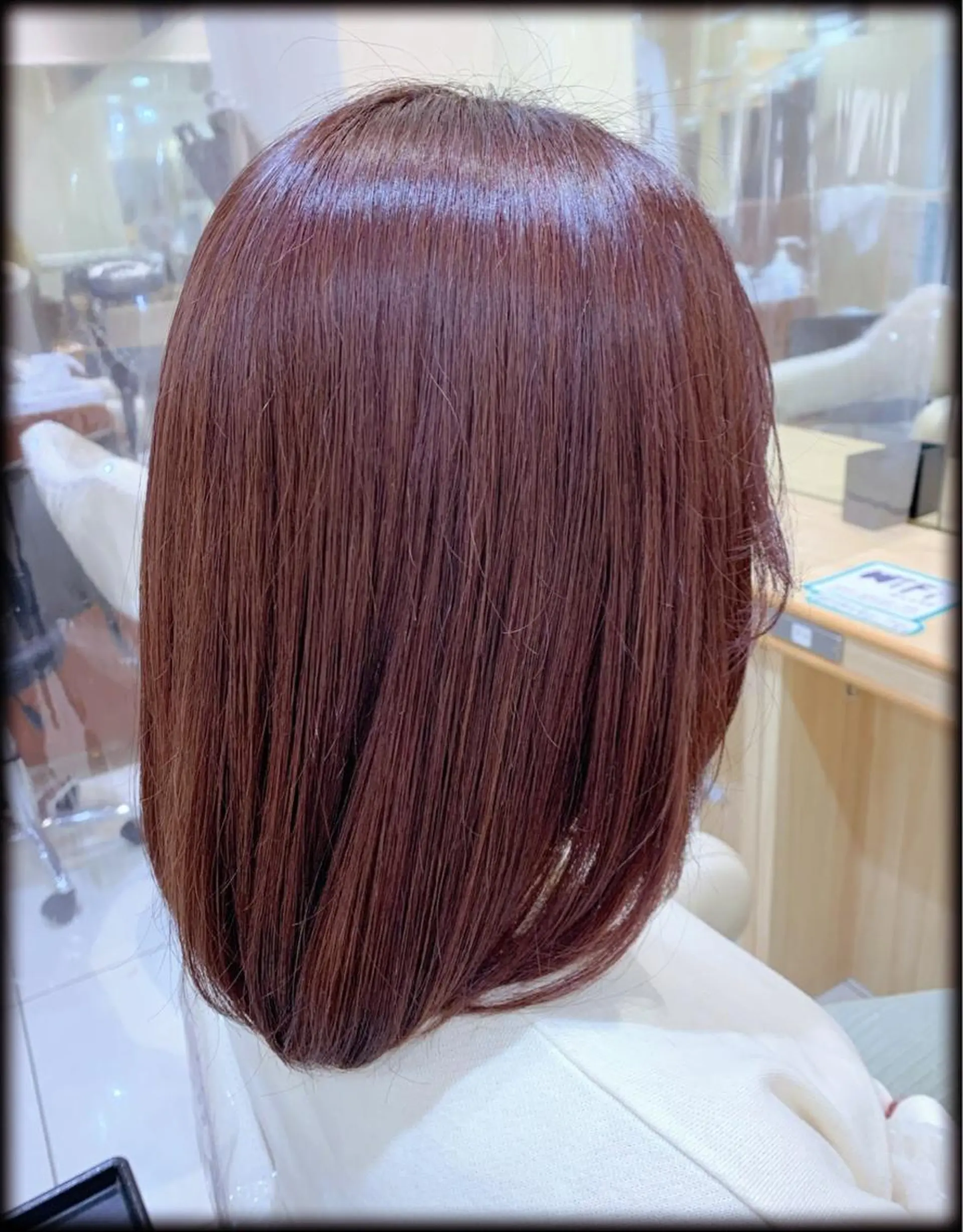 ミディアム カラー ヘアカラー 🍓おかだ ゆい🍓のヘアスタイル