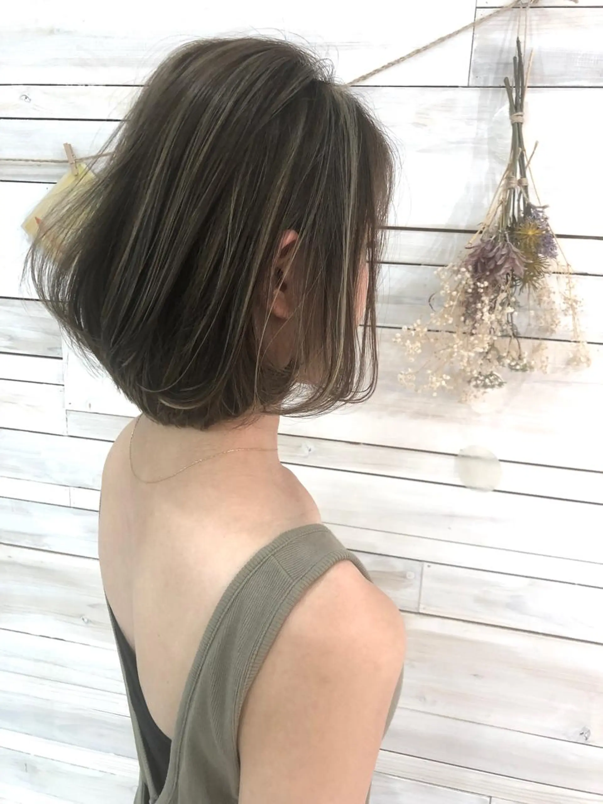 ミディアム カラー メンズカットグラデー ションカラー/ケイゴのヘアスタイル