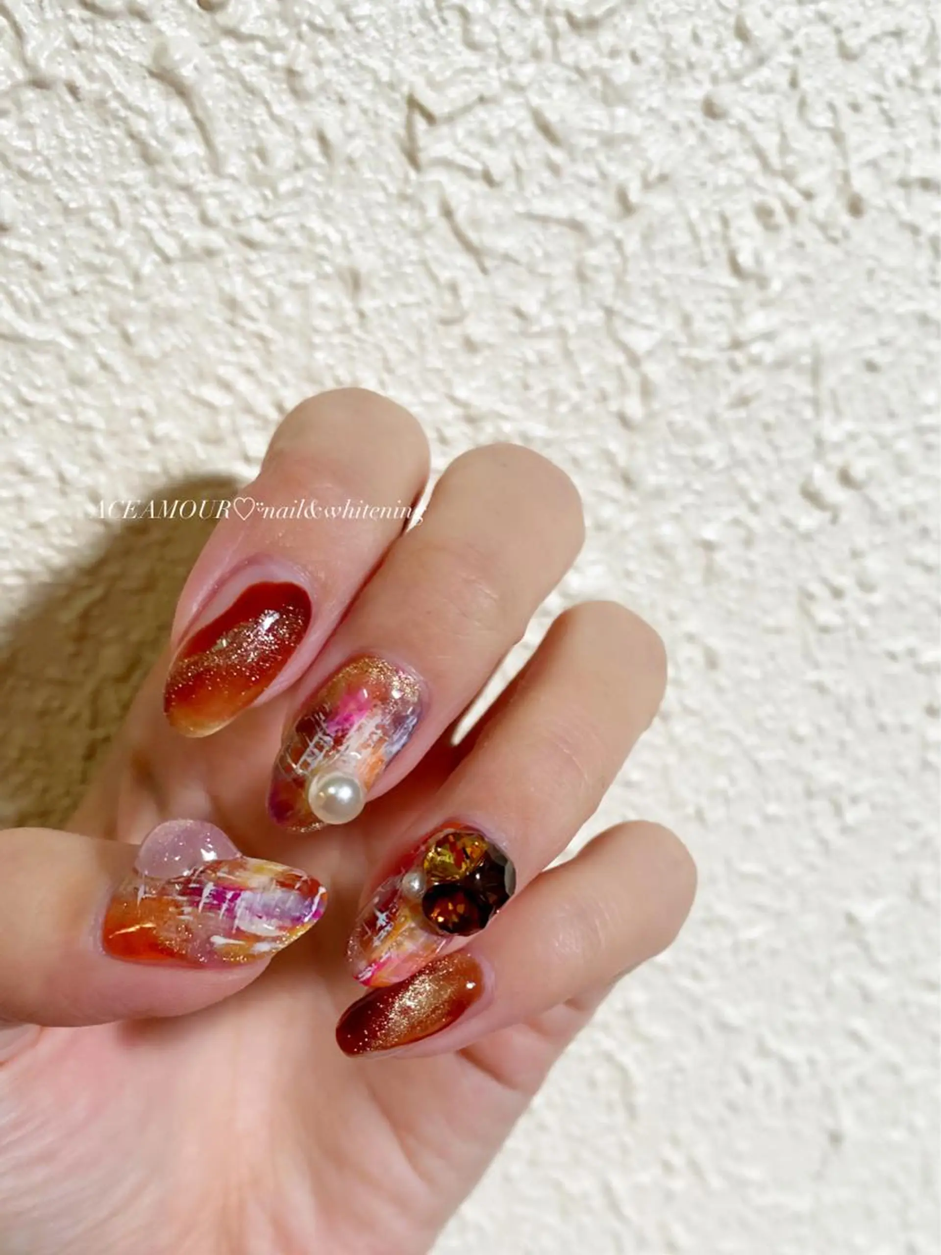 ネイル ネイル/耳つぼ /新ホワイトニングのネイルデザイン