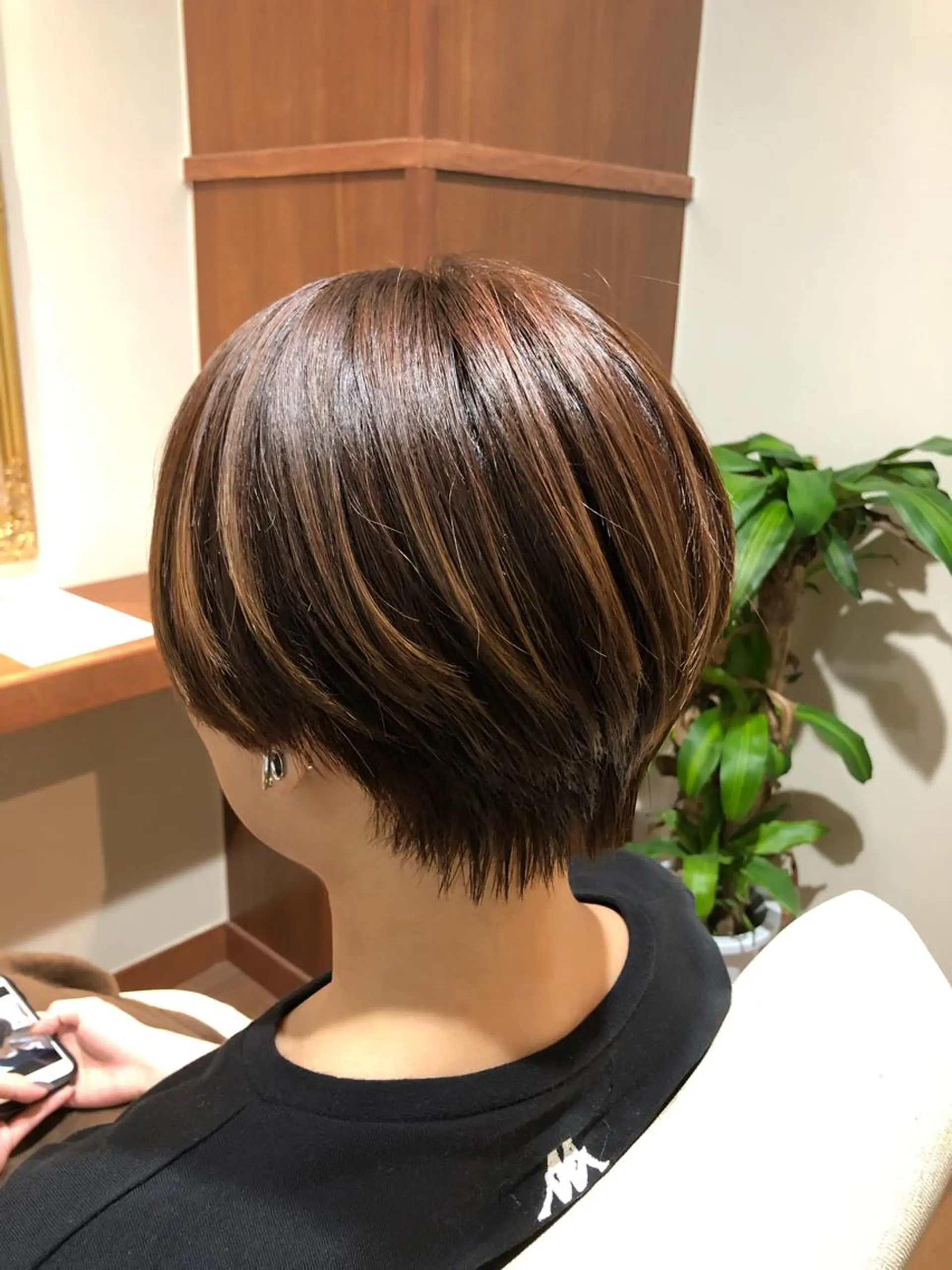ショート カラー 💓シールエクステ ルミエールのヘアスタイル