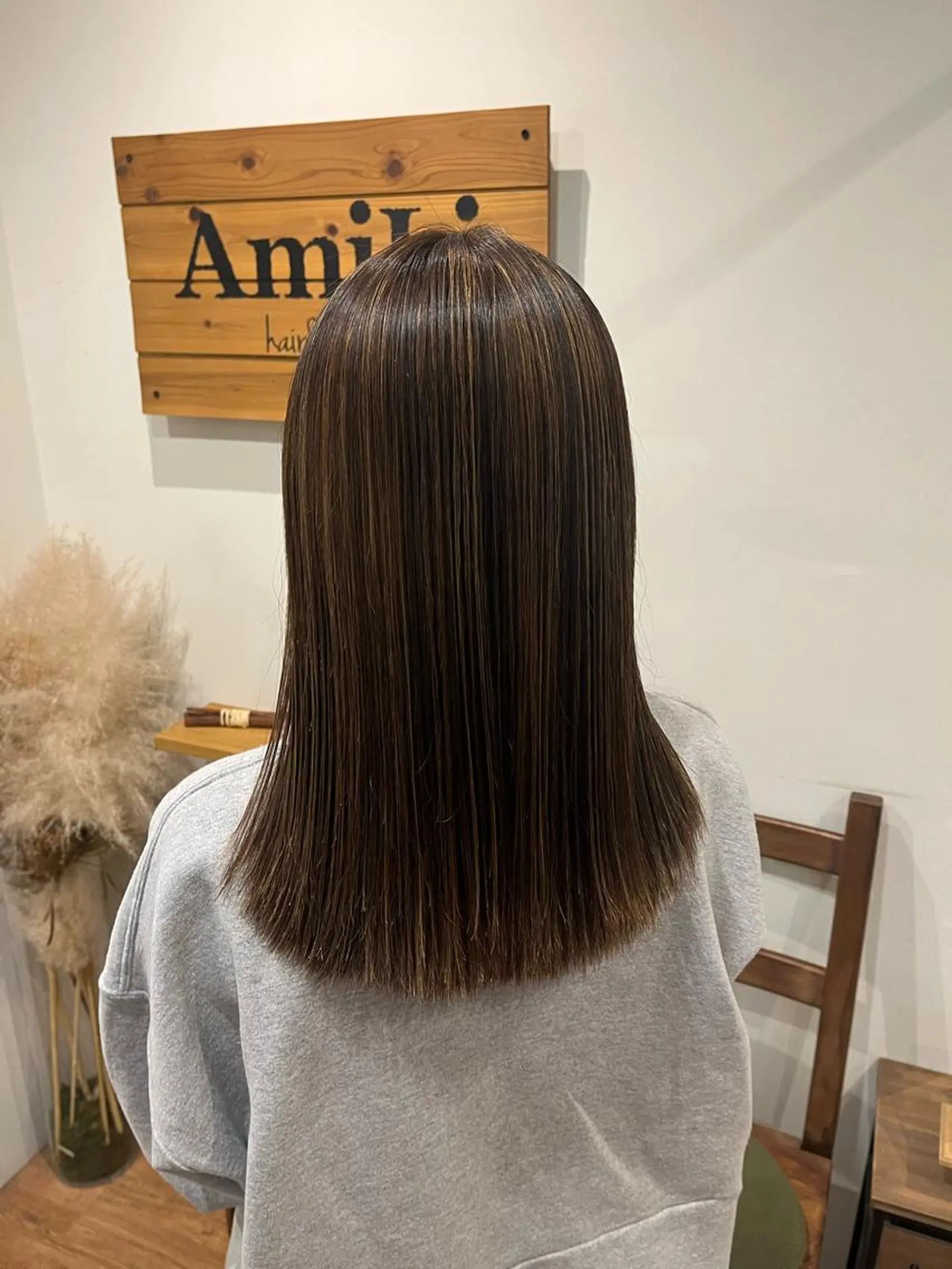 ミディアム カラー china/ボブ /ブリーチカラーのヘアスタイル