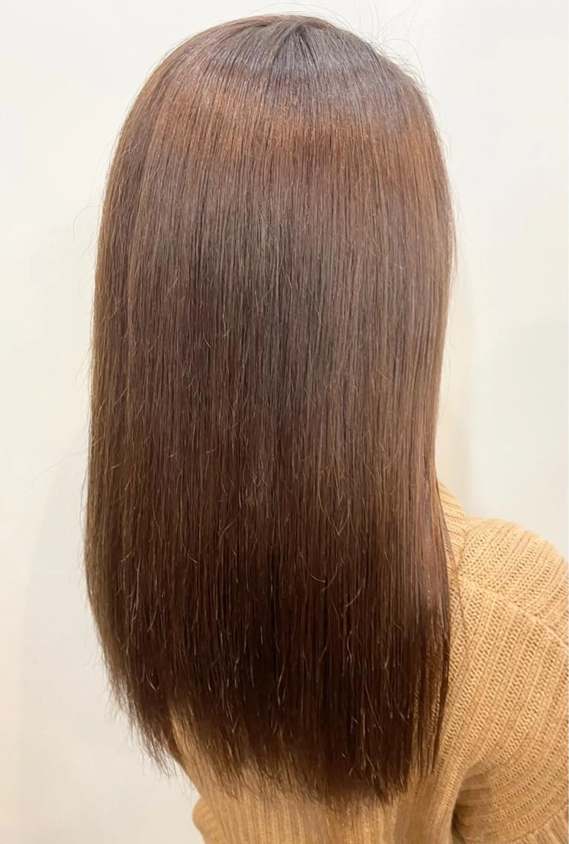 ロング カラー 縮毛矯正 カット 縮毛矯正 FLAGS YAMATOのヘアスタイル