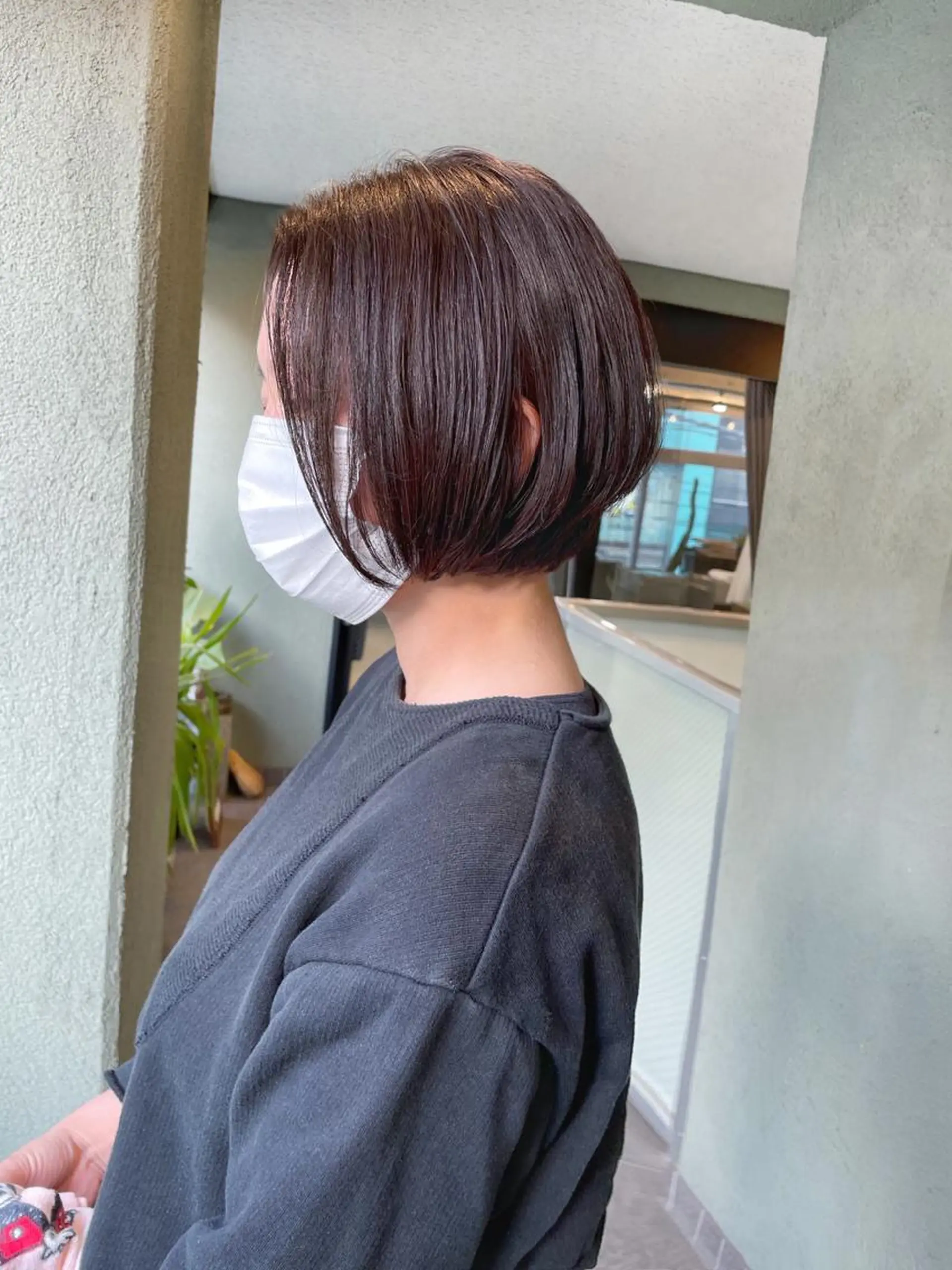 ショート カラー ブラウンカラー マットブラウン カット ヘアカラー HIROKI ” stylistのヘアスタイル