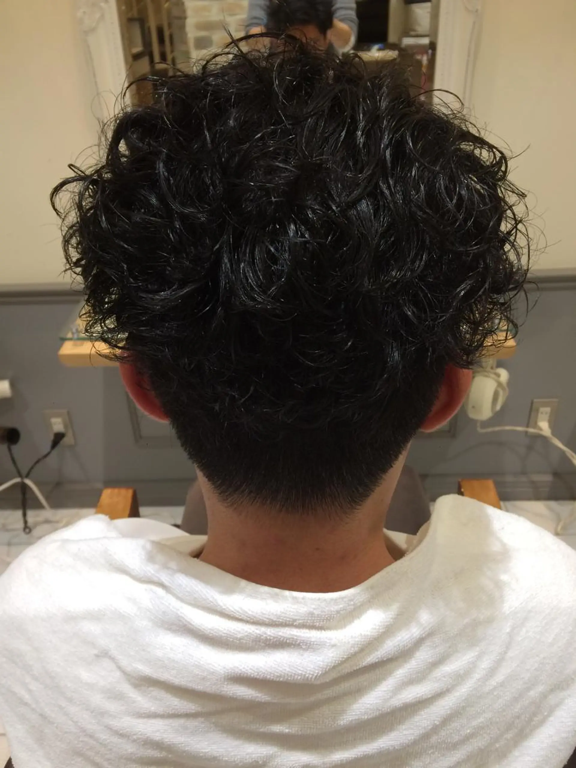 パーマ メンズ メンズパーマ 刈り上げ MeL 横浜/ ＭＩＨＯのヘアスタイル