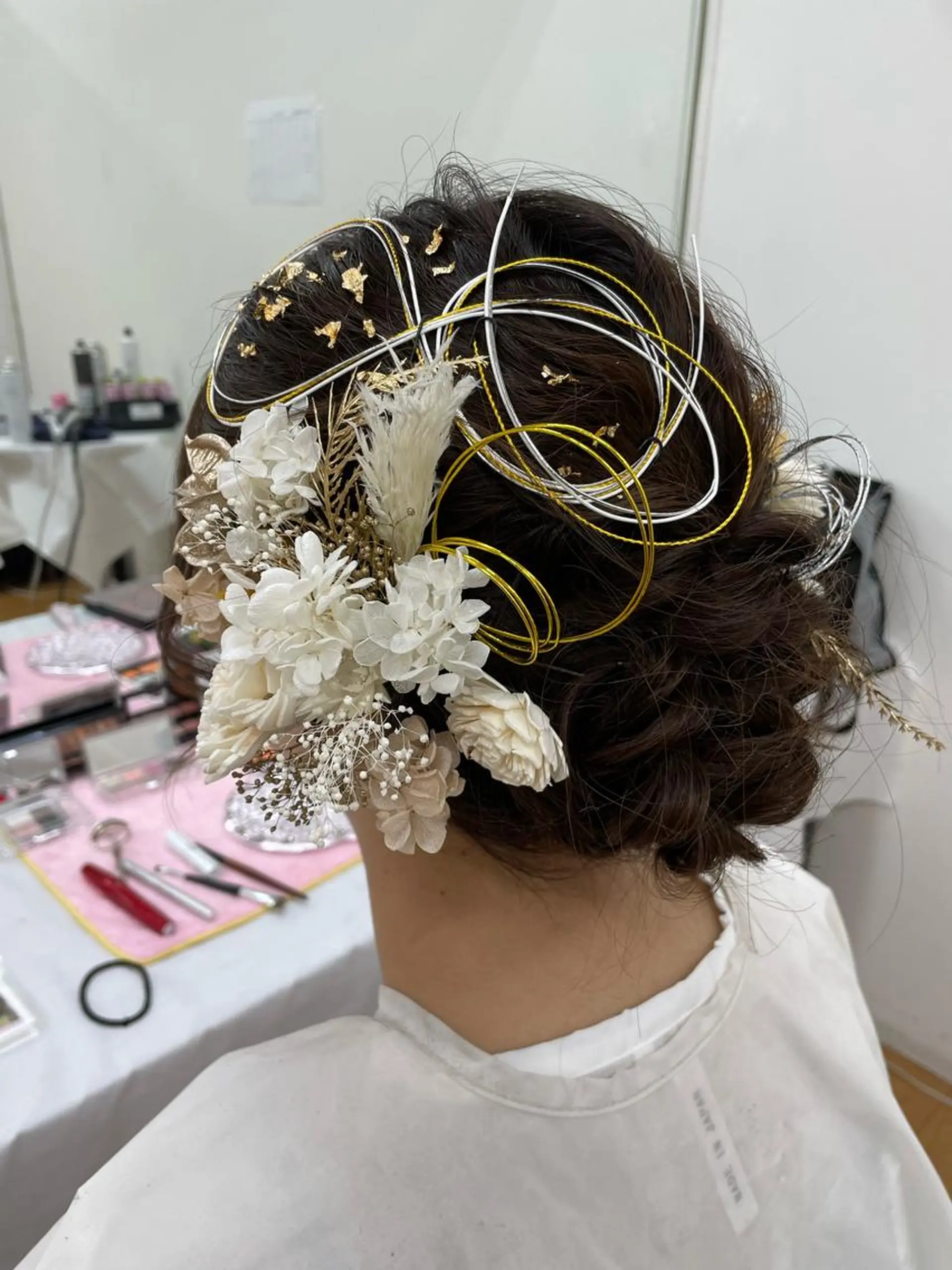 ロング ヘアアレンジ cecile hair所属・開發 紗貴のヘアスタイル