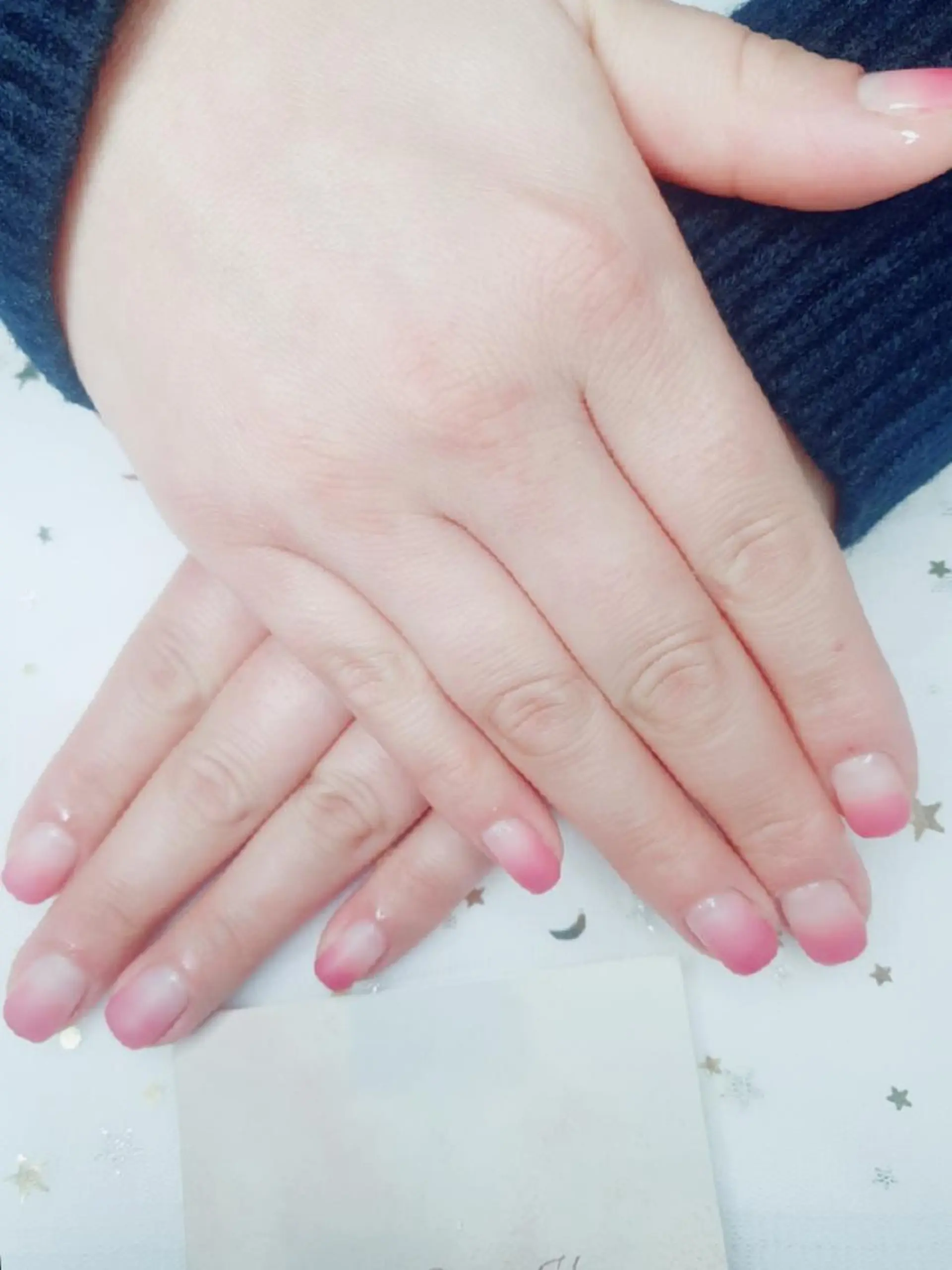 ネイル グラデーション ラメ(グリッター) ラメグラデーション マットネイル ピンク Salon de dahan所属・SALON DE DAHANのネイルデザイン