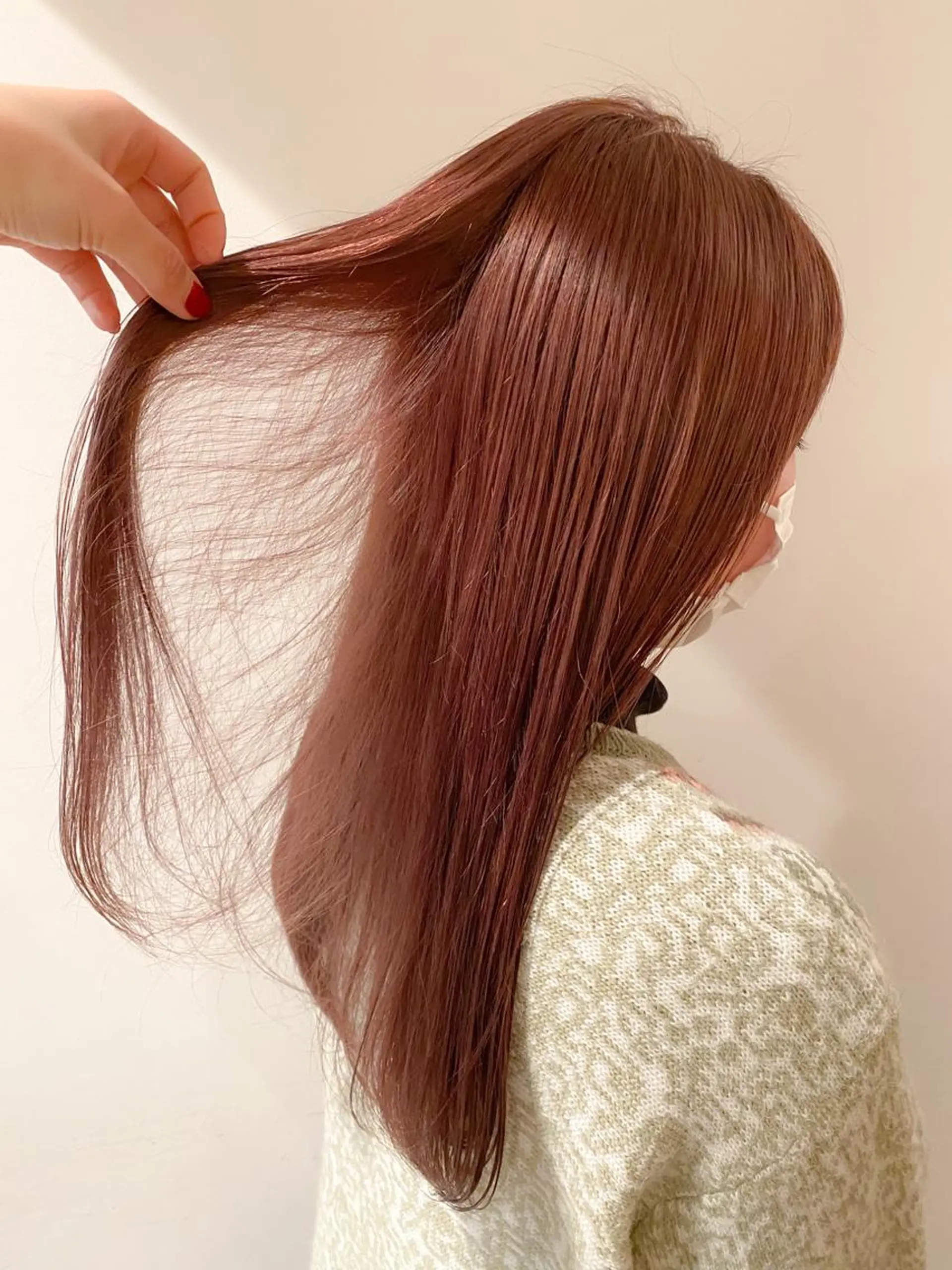 セミロング カラー 中屋恵美🎨 Designカラーのヘアスタイル