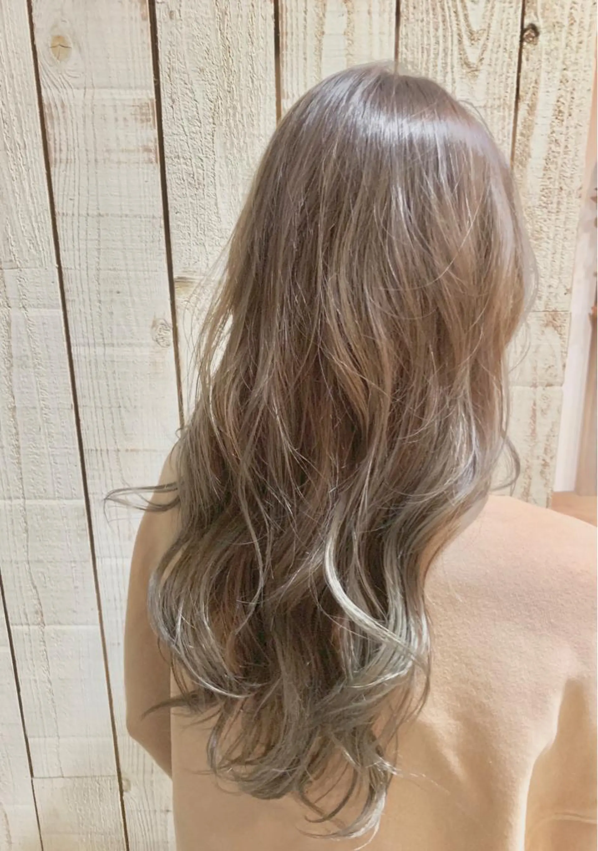 ロング カラー ヘアカラー トリートメント 透明感/ 美髪矯正/田中恭のヘアスタイル